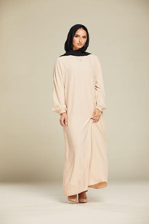 Marwa Abaya - Cream - image 2