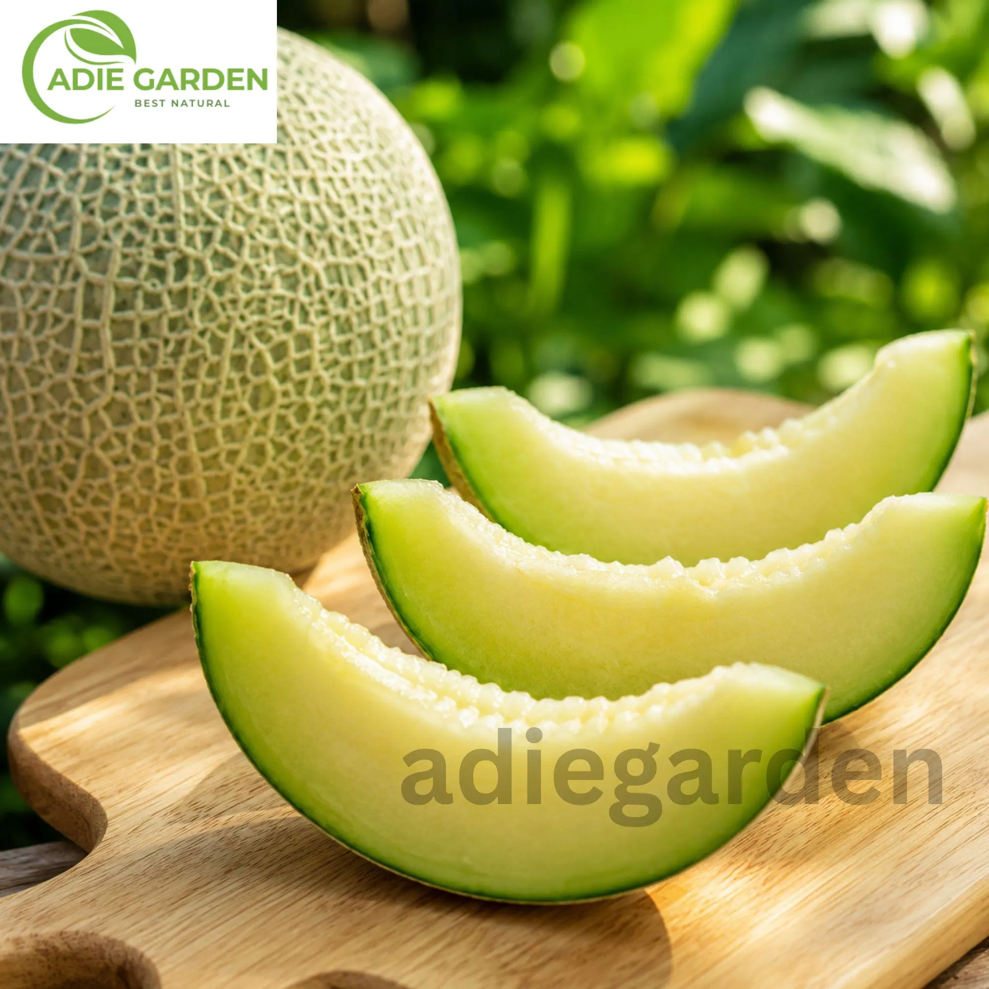 Honeydew Green Melon Seeds | Heirloom NON-GMO Melon Seeds | Sweet Juicy Fruit Garden Seeds | Easy Growing Cantaloupe Family Plant