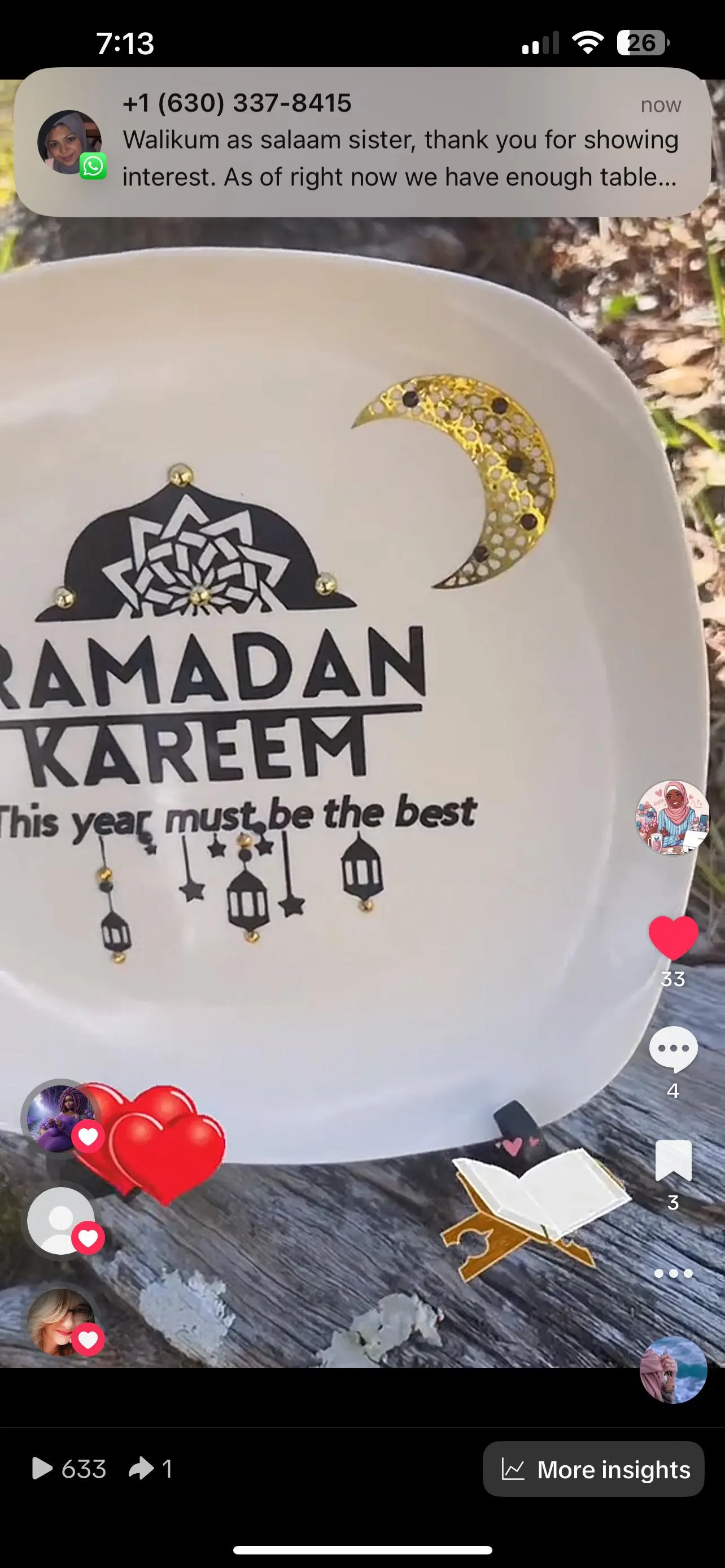 Ramadan decor table,islamic Deco - image 4