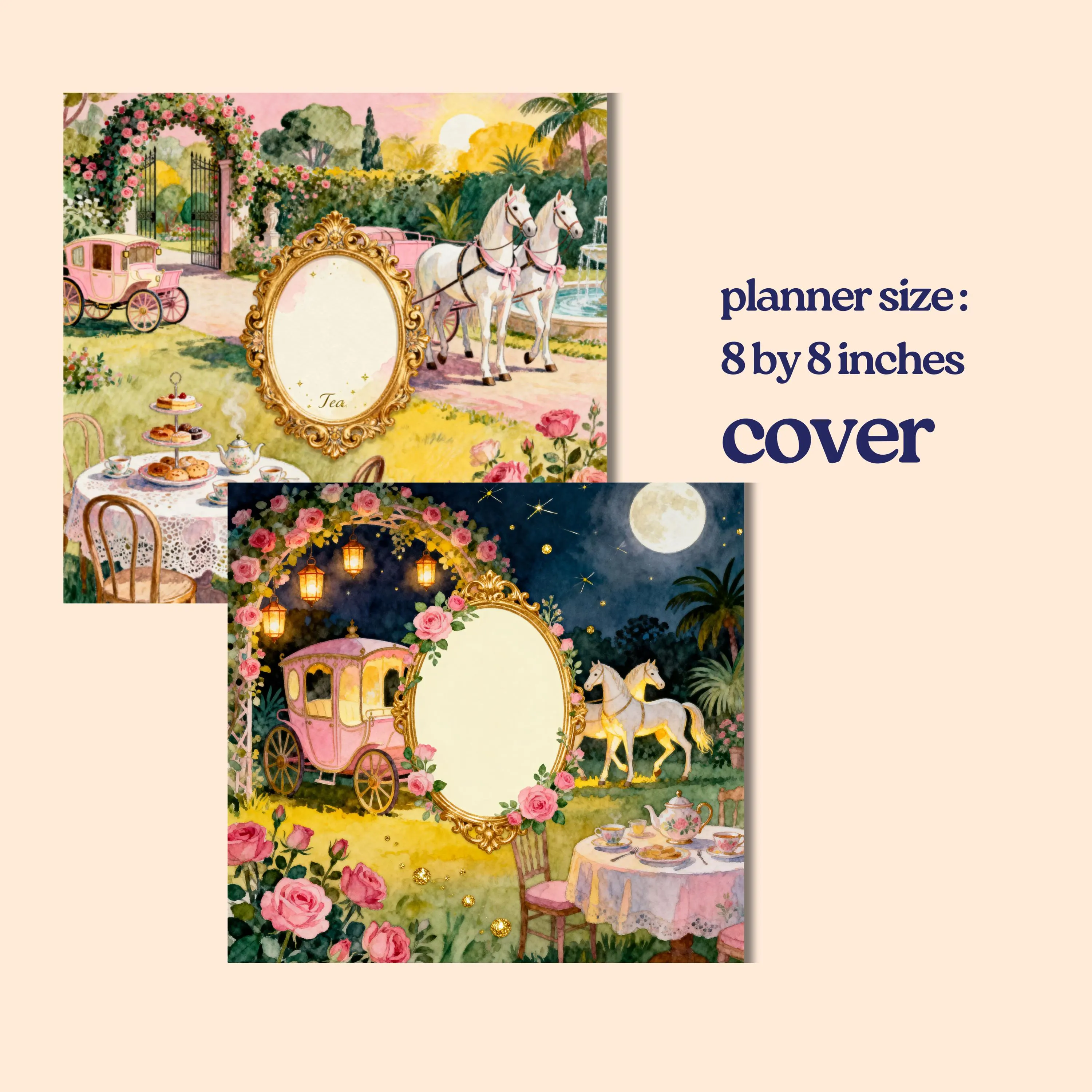 Regency Tea Party Digital Planner: Coquette, Vintage Style (Digital Download) - image 5