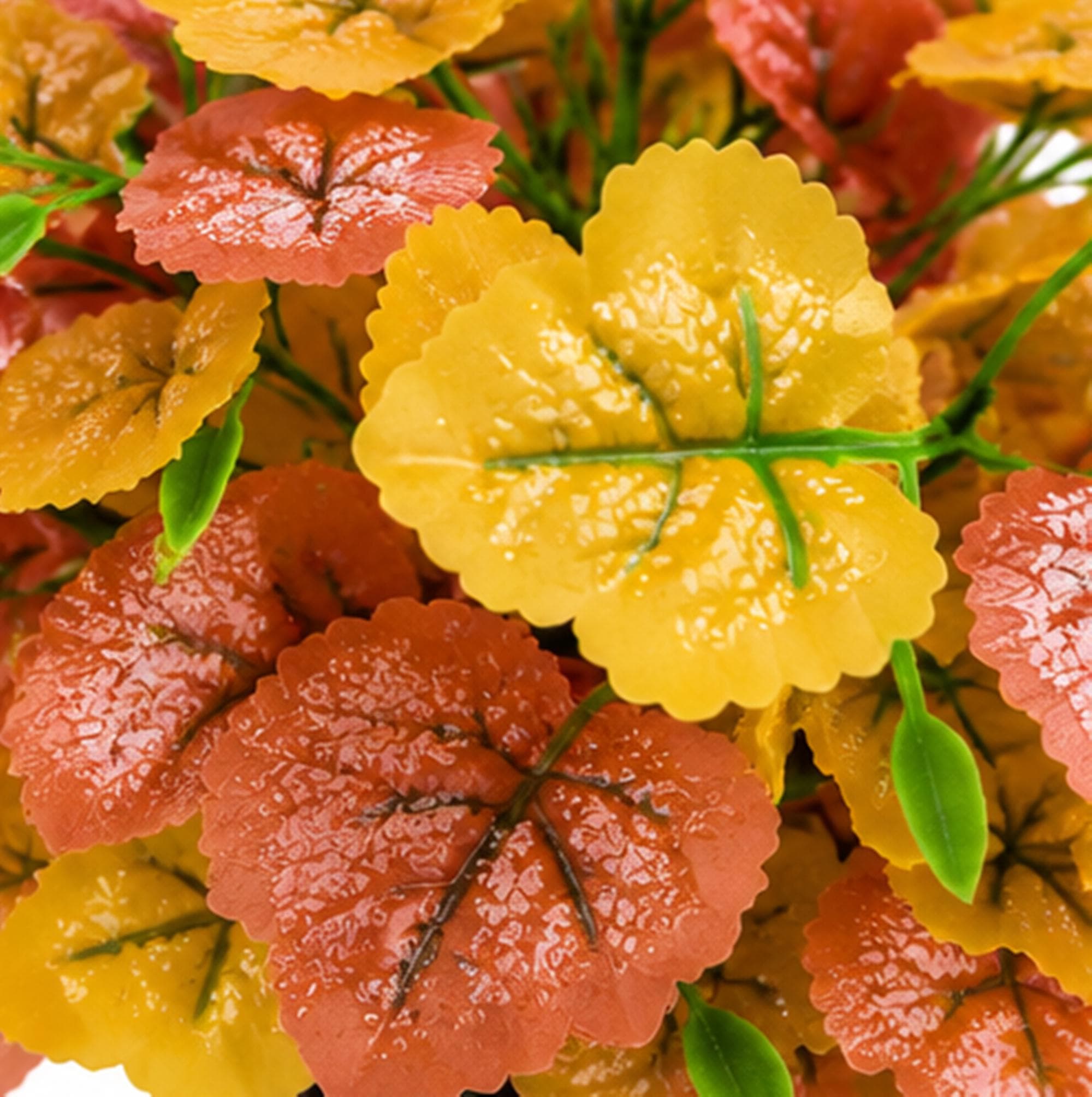 Artificial Coleus Plant in Rustic Pot, Faux Colorful Foliage Plant, Home Office Decoration - image 5