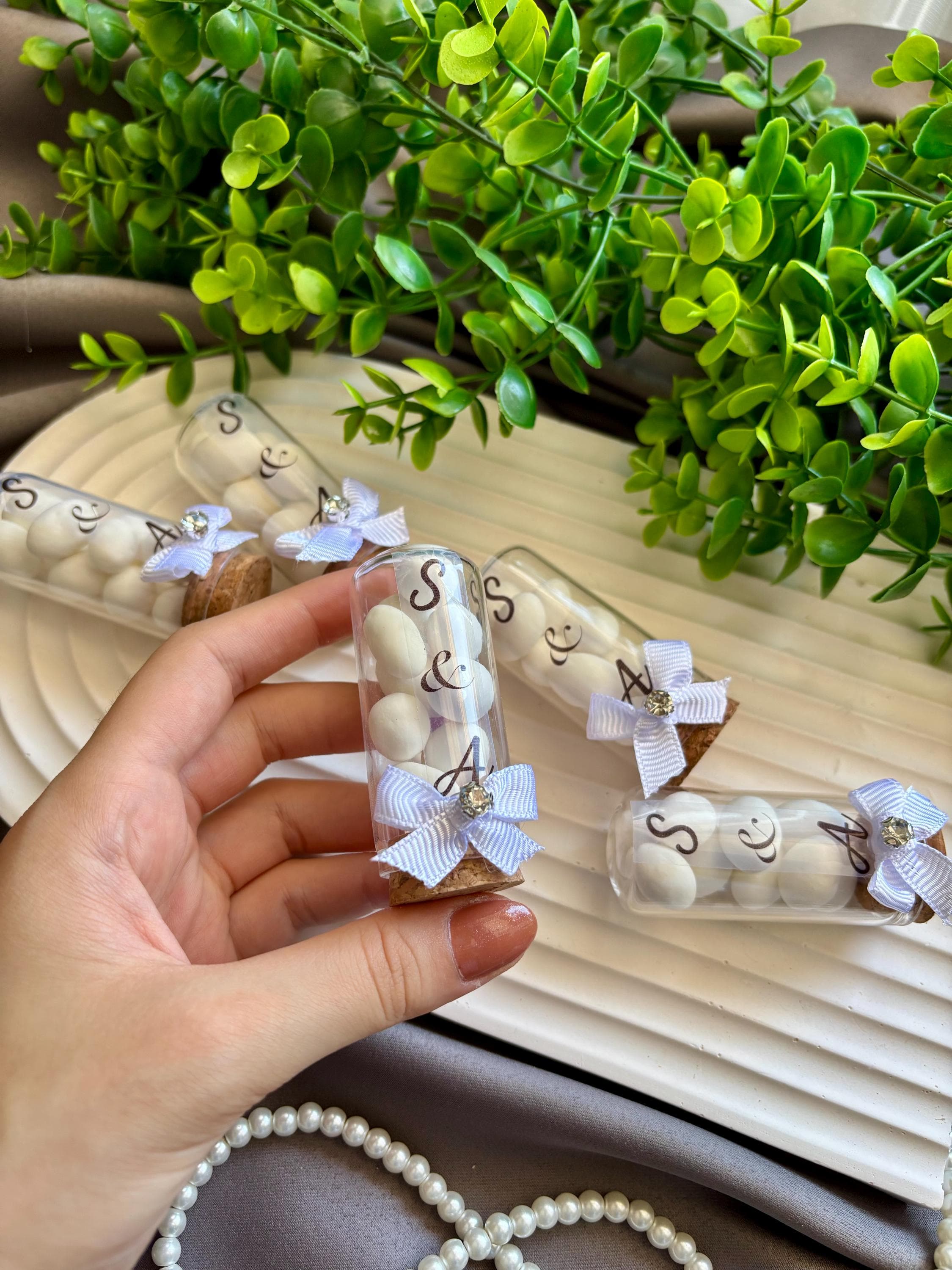 Wedding Favors for Guests, Almond Gifts in Tubes, Wedding Almond Candy Gifts, Personalized Wedding Gift, Baptism Gifts, Thank You Treats