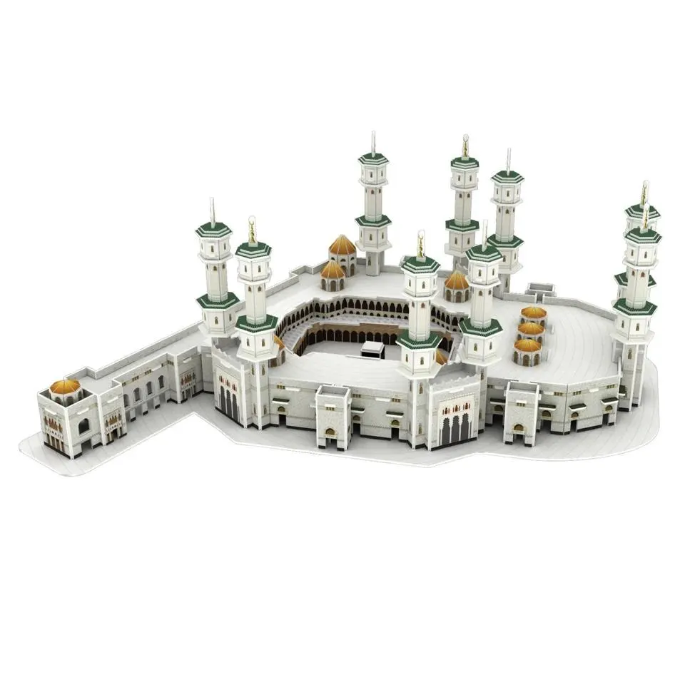 Masjid Al Haram 3D Foam Puzzle – Kaaba Model, Islamic Gift - image 3