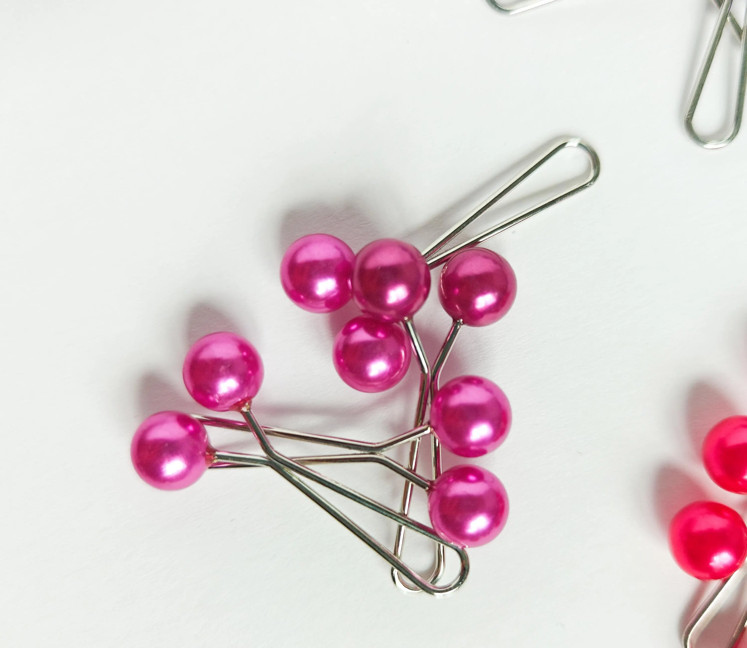 Hijab Pins, Grip Pins, Colorful slide Pins Hijab Faux Pearl Pins Snag free Turkish Hijab Pins pack of 10 - image 5