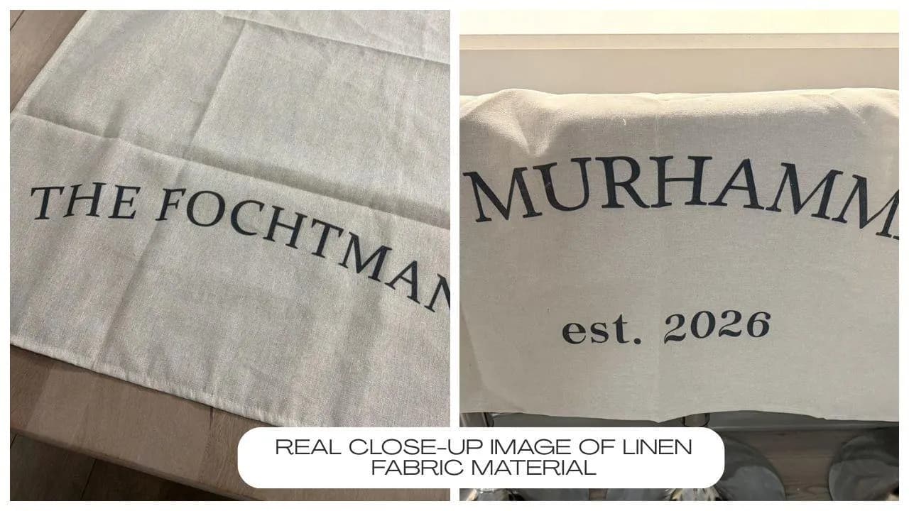 Personalized Wedding Table Sign, Custom Last Name Table Runner, Sweetheart Table Banner for Reception Decor - image 2