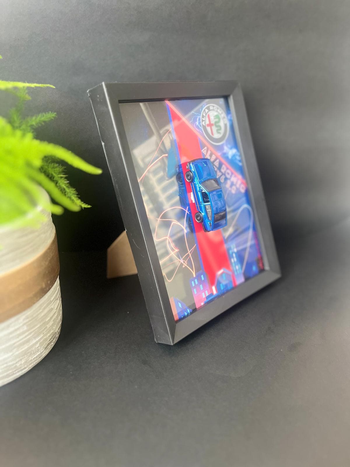 Hot Wheels 3D Car Frame: Collectible Wall Art, Gift for Him - image 2