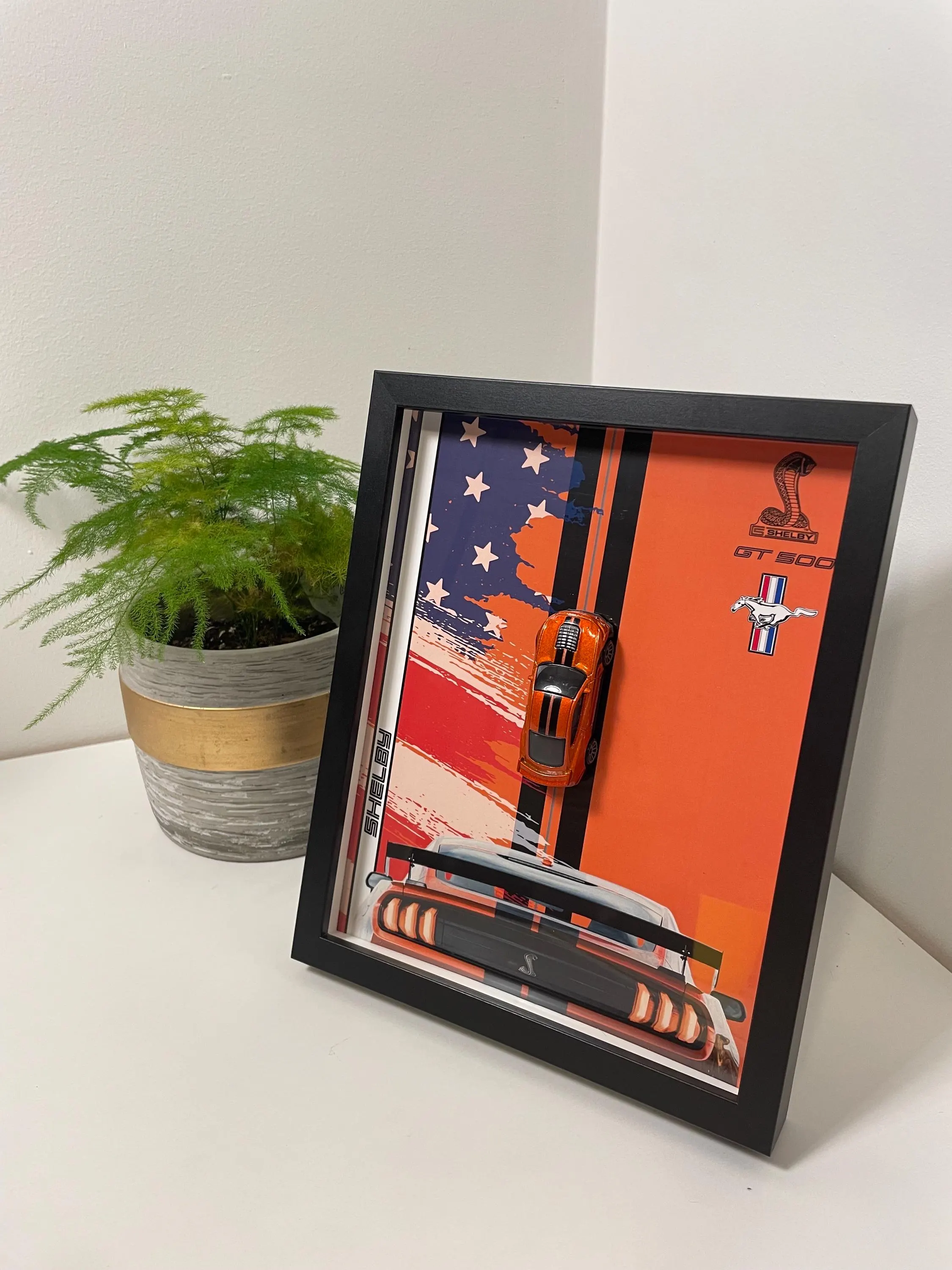 Hot Wheels 3D Car Frame: Collectible Wall Art, Gift for Him - image 5