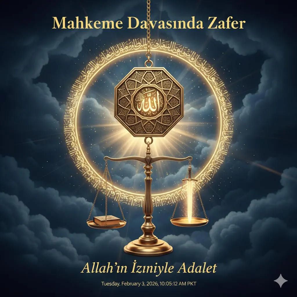 Court Case Victory Taweez – Digital Download for Legal Success, Wearable Islamic Amulet - image 5