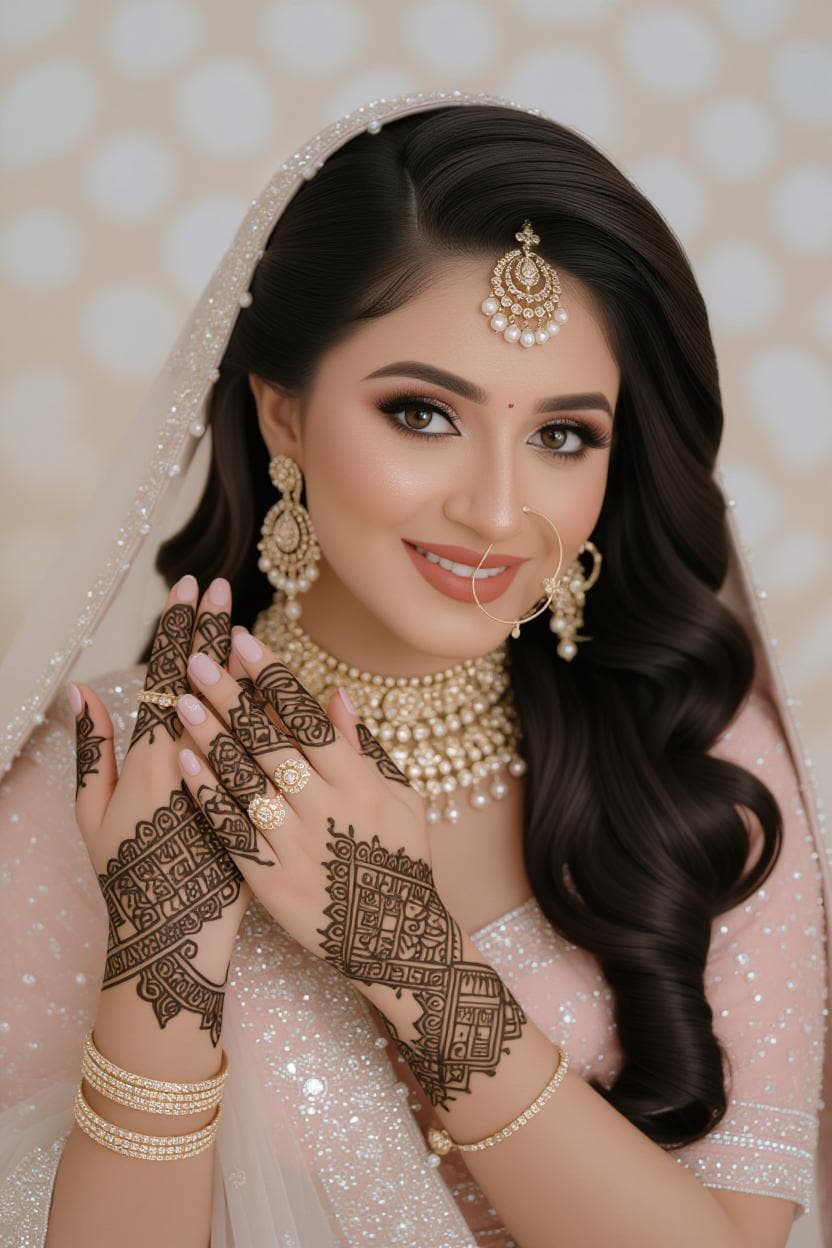 Bridal Henna Mehndi Designs PDF, Arabic Indian Pakistani Bridal Art, Wedding Hand Patterns, Digital Download + 1 Free Bonus PDF - image 2