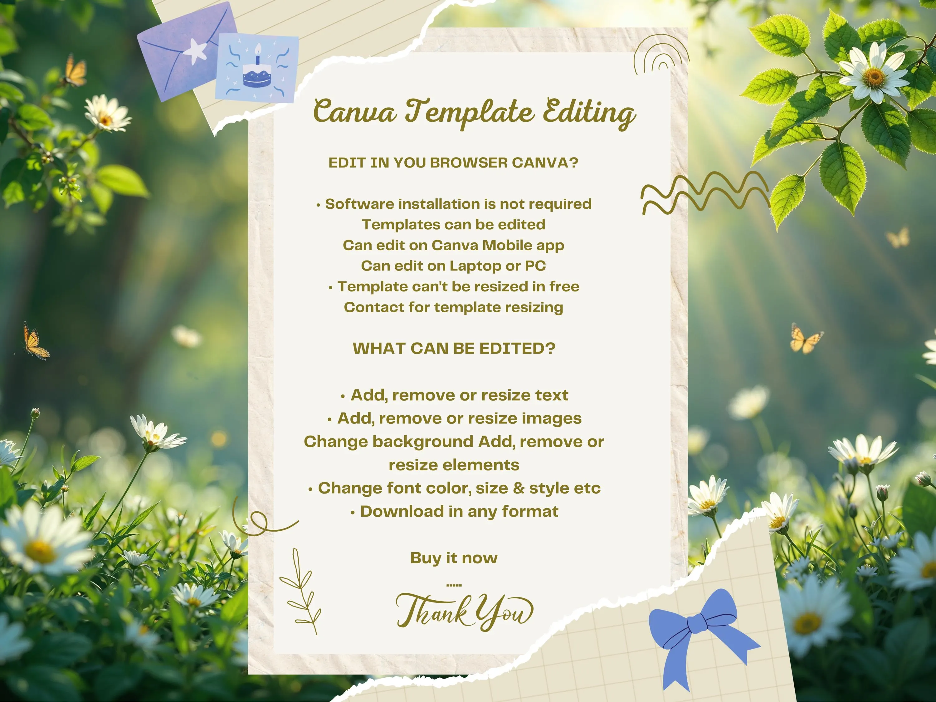 Editable Birthday Invitation Template | Kids Birthday Invite | Printable Party Invitation | Canva Template | Digital Invite - image 5