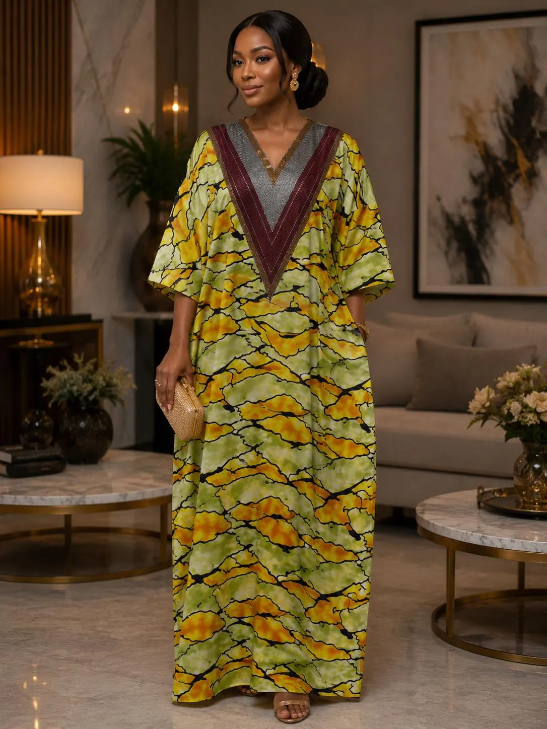 African boubou dress - image 5