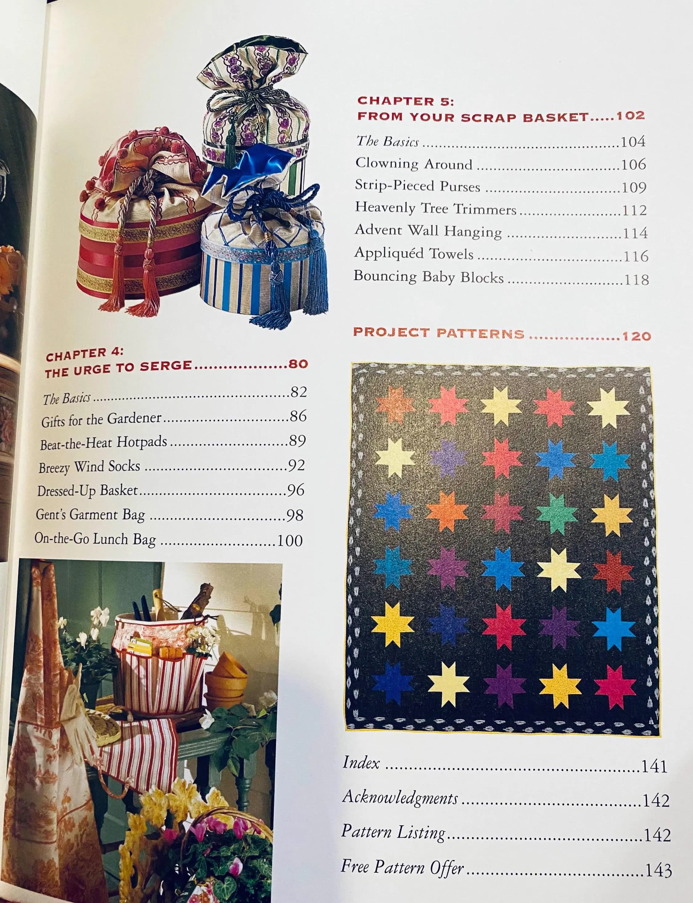 Craft Projects Book, Vogue and Butterick's, Sewing Patterns, Quilting, Dolls, How To, 1990s - image 4