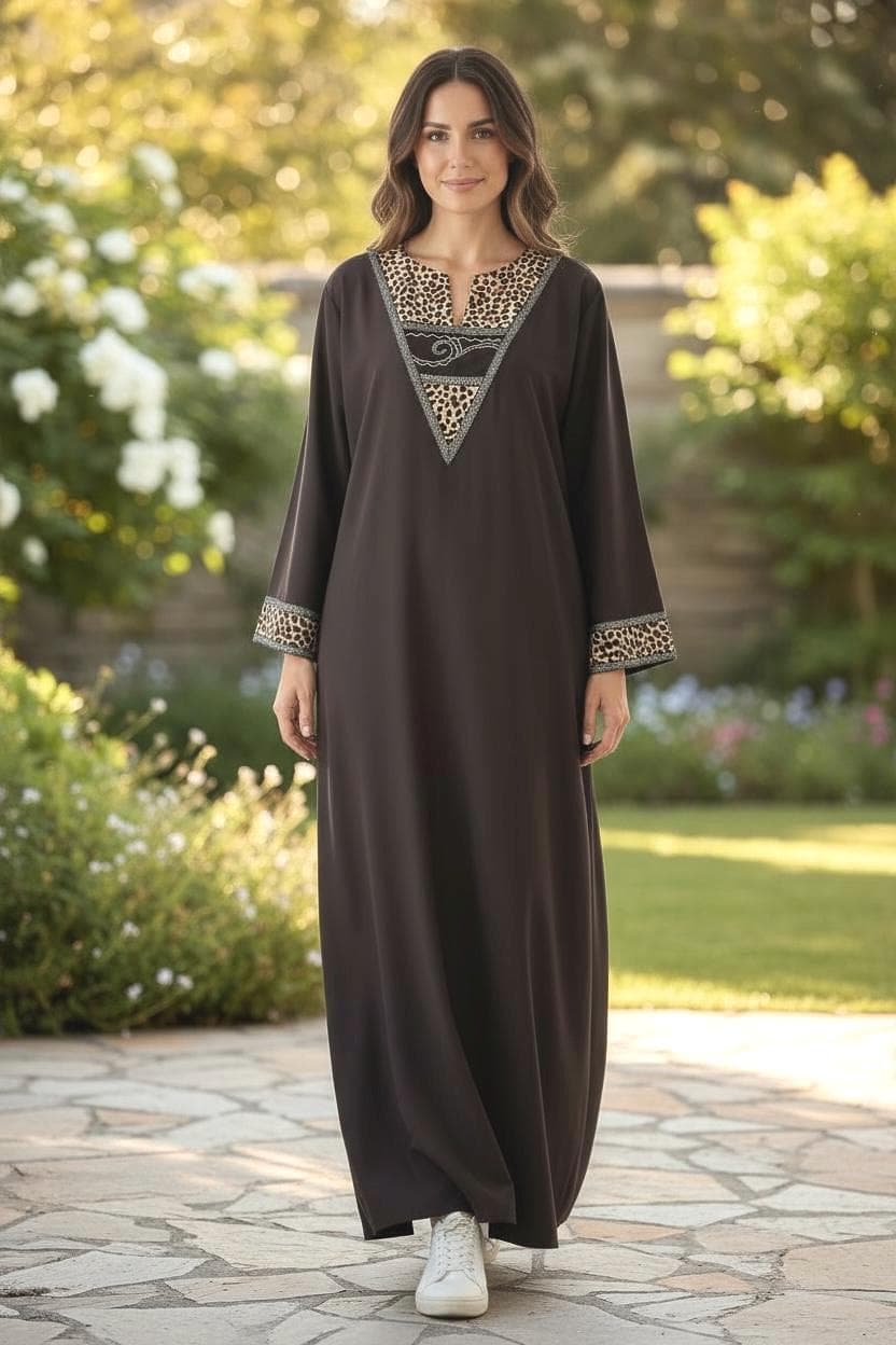 Black Abaya Artizana Style
