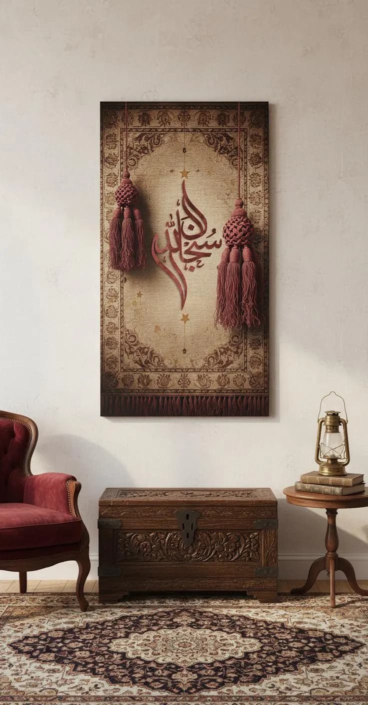 Arabic Calligraphy Art Print, Islamic Home Decor, Oriental Boho (Digital Download) - image 4