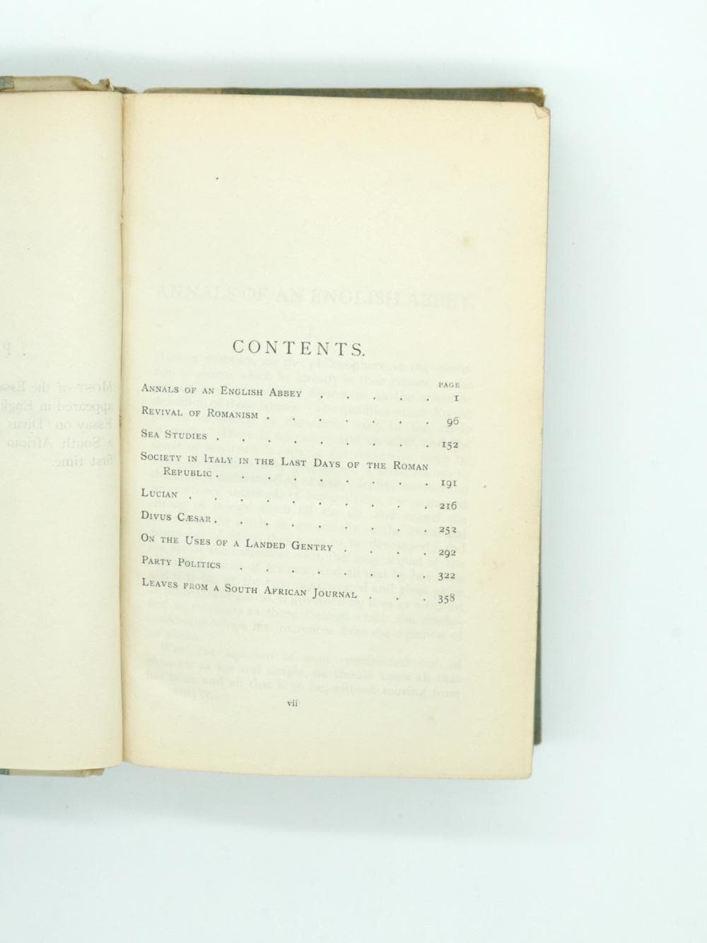 James Froude Short Studies Two Volume Set (1907) Ornately Decorated - image 3