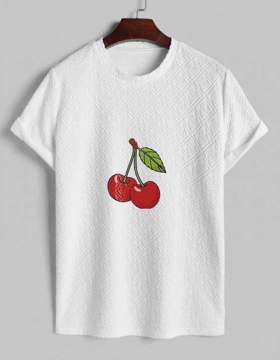 Cherry Set Embroidery - Cherry Machine File - Instant Download - 4 Designs 6 Sizes - image 4