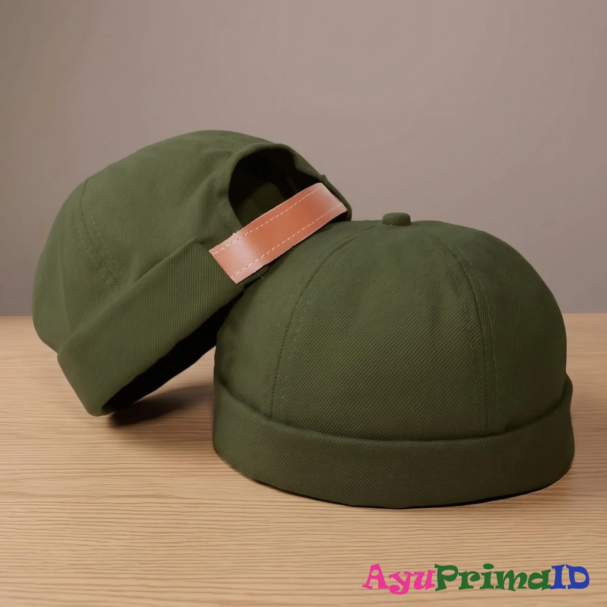 Islamic Kids Miki Hat Allahuakbar Calligraphy Embroidered Brimless Cap Boys Muslim Prayer