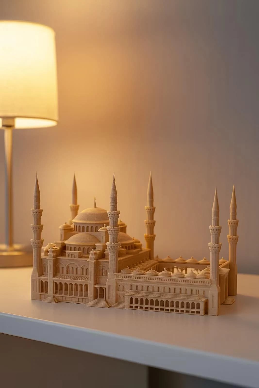 Sultan-Ahmed-Moschee 3D Druck – Souvenir Modell – Detailgetreue Islamische Architektur Replik – Geschenk und Dekoration - image 3