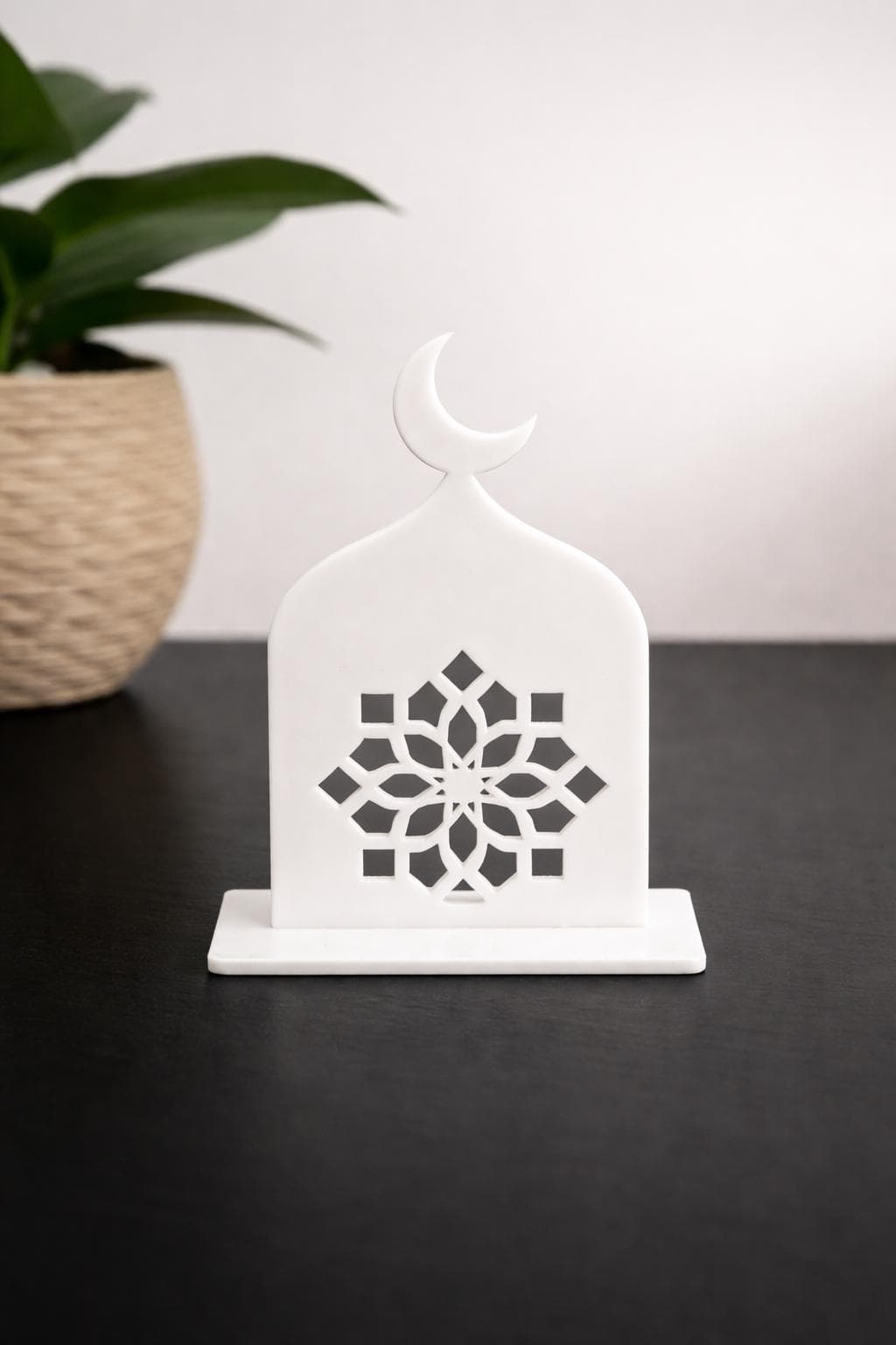Elegant Islamic Decor Set, Crescent Moon Ornaments, Perfect Ramadan Eid Gift, Modern Home Styling - image 5