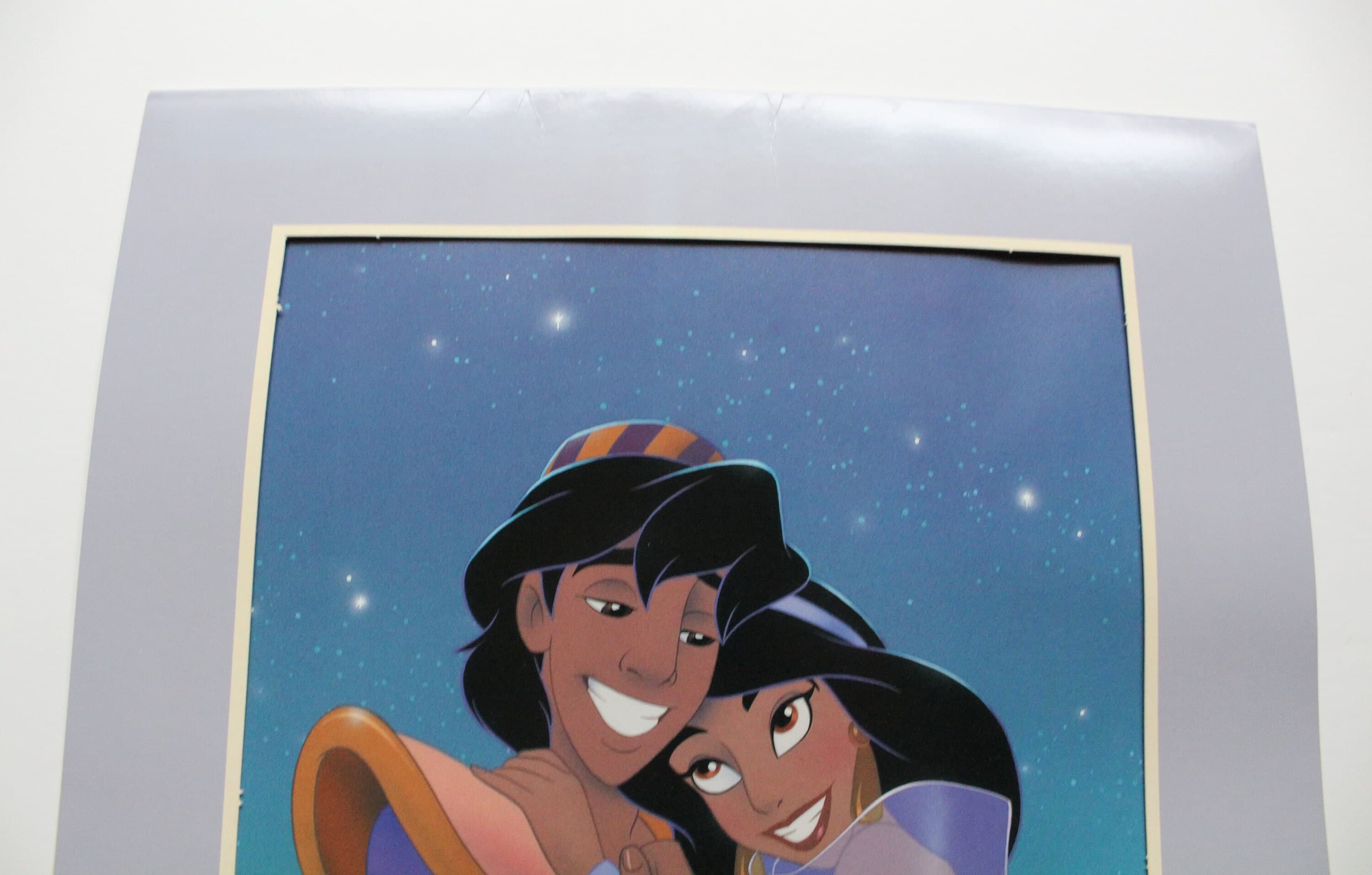Vintage Walt Disney Aladdin Commemorative Lithograph Print 1993 - image 5