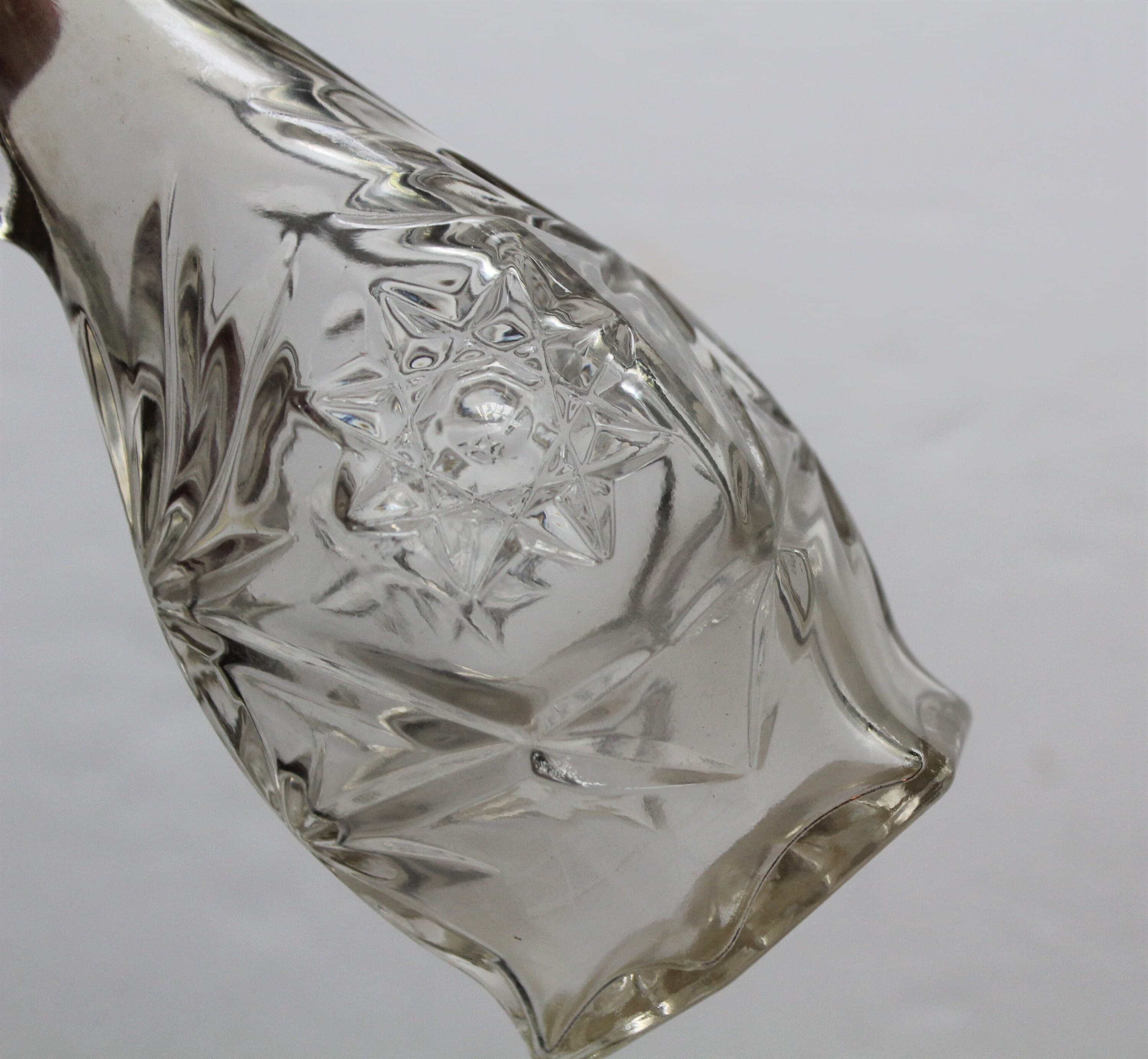 Vintage Libbey Cut Crystal Oil Bottle 1960s - image 5