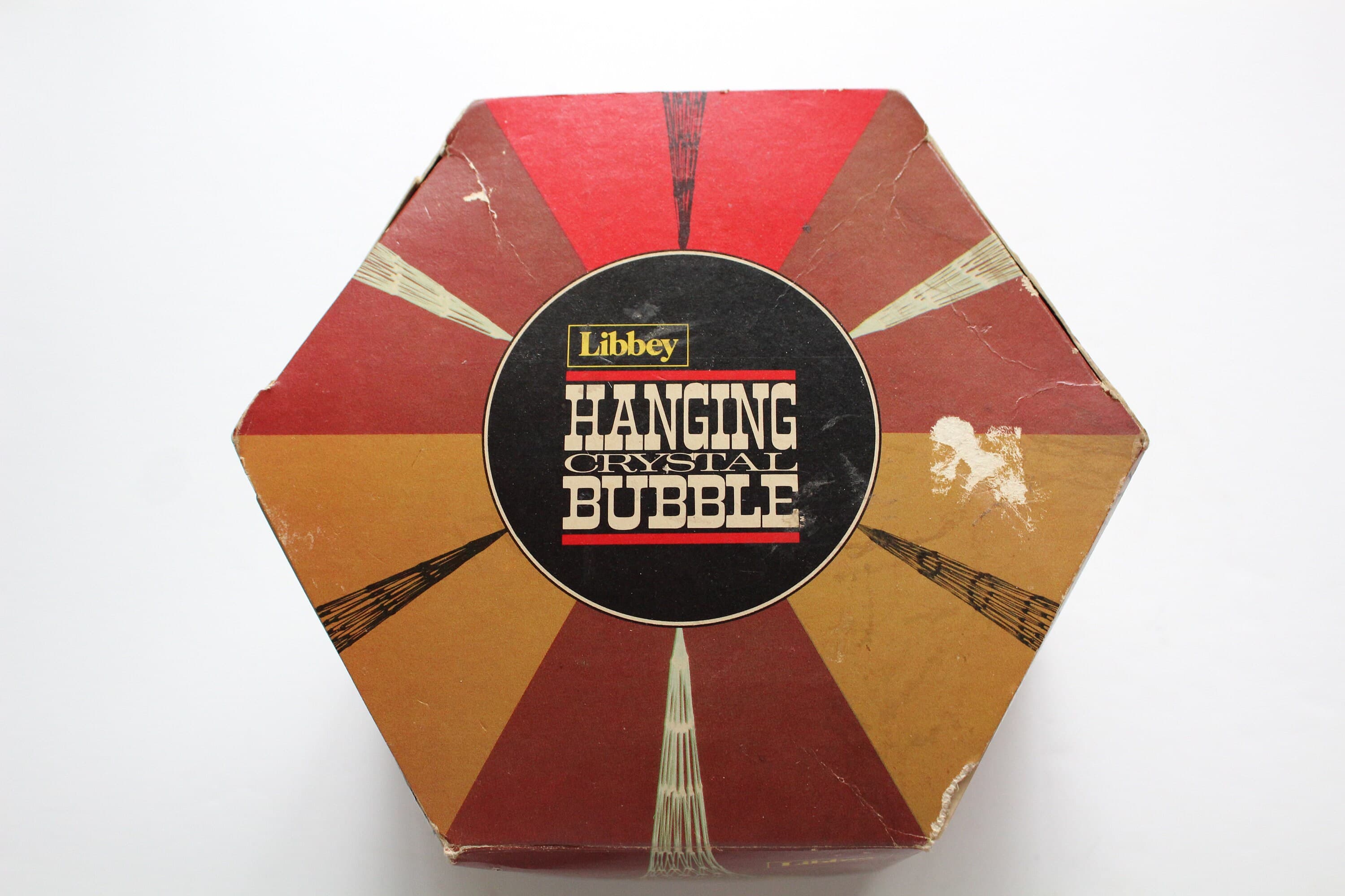 Vintage Libbey Hanging Crystal Bubble 1970s - image 3