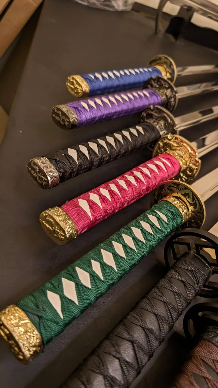 Handmade Katana Sword – 1060 Carbon Steel Full Tang Samurai Sword, Anime-Style, Custom Engraving Available - Gifts For Men - image 4