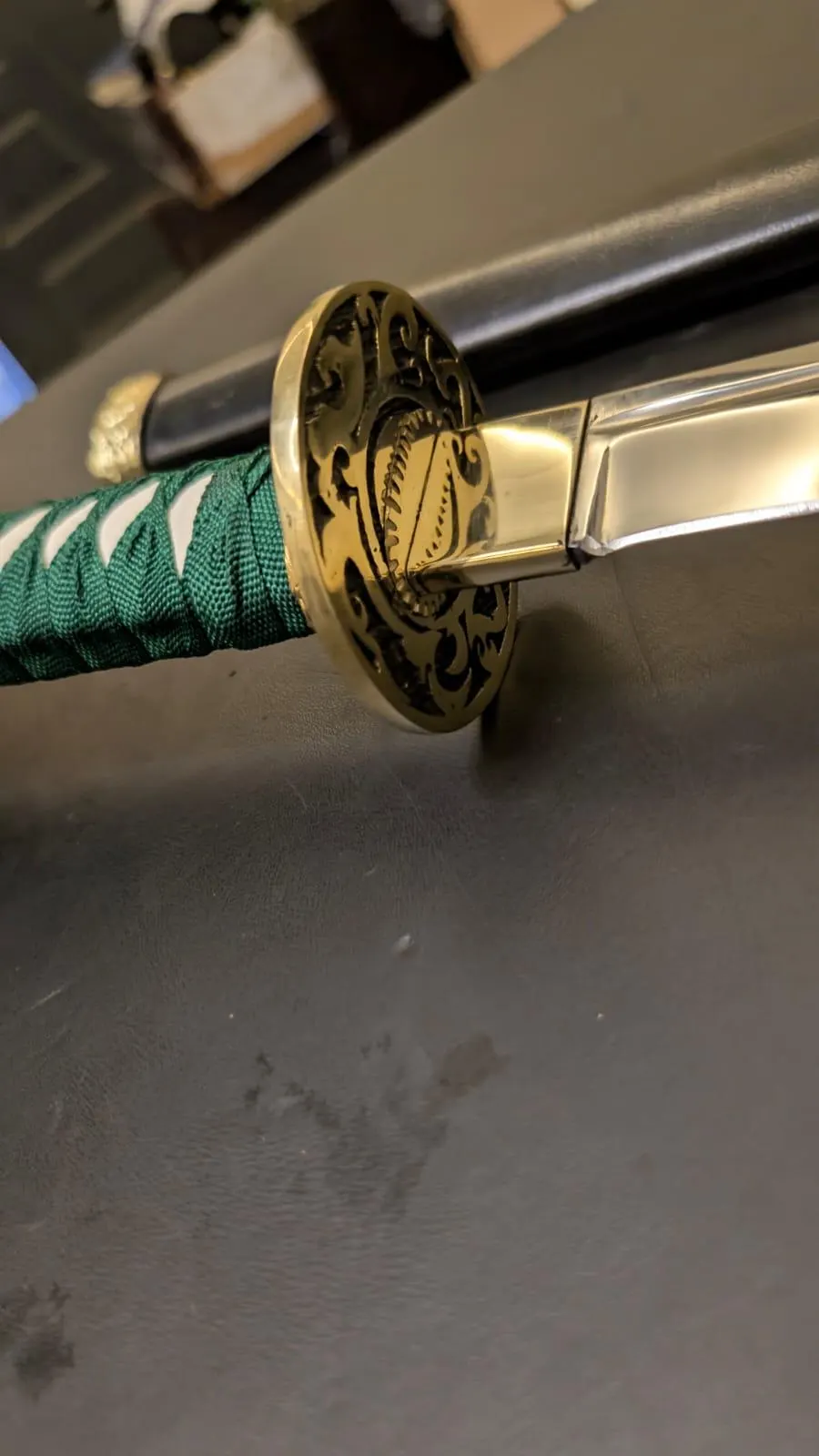 Handmade Katana Sword – 1060 Carbon Steel Full Tang Samurai Sword, Anime-Style, Custom Engraving Available - Gifts For Men