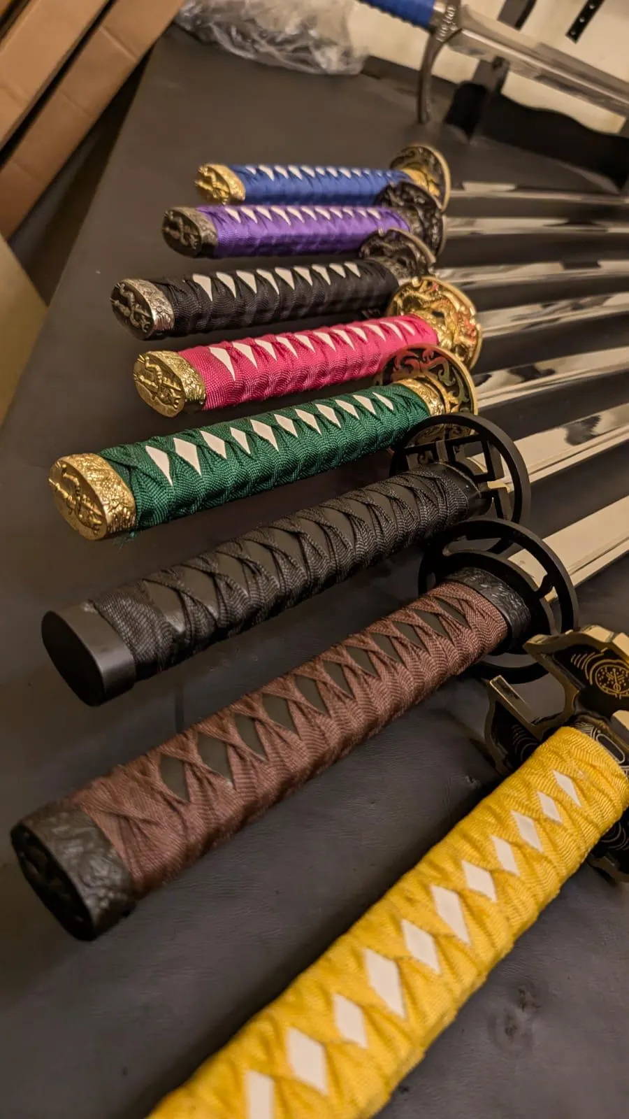 Handmade Katana Sword – 1060 Carbon Steel Full Tang Samurai Sword, Anime-Style, Custom Engraving Available - Gifts For Men - image 3