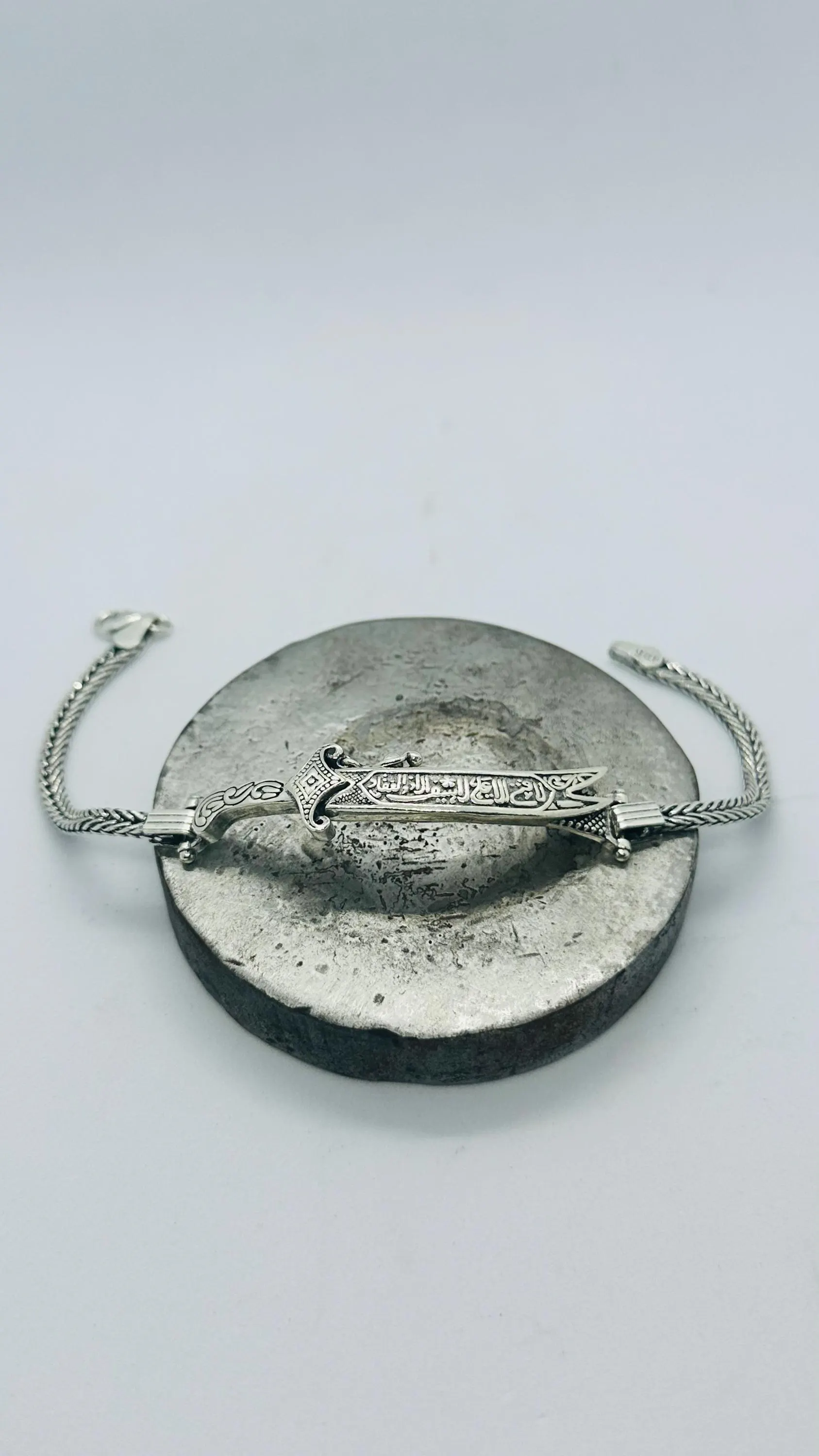 Men’s Zulfikar Sword Silver Bracelet – Islamic Gift, Fathers Day Gift - image 4