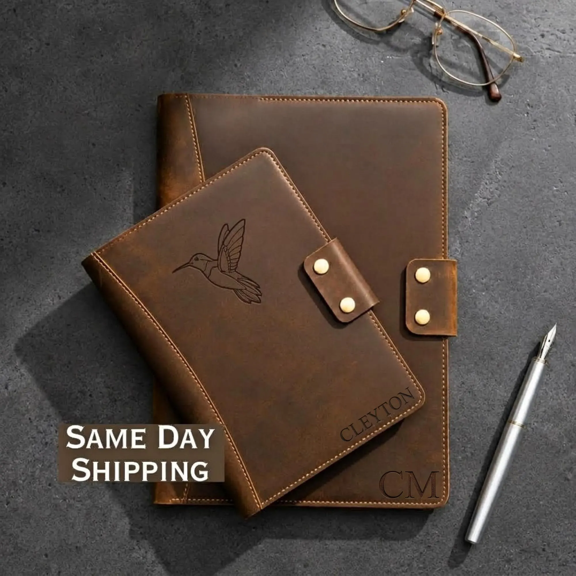 Personalized Hummingbird Diary Custom Spiritual Symbol Journal Nature Art Notebook Custom Birdwatching Journal Daily Mindfulness Diary