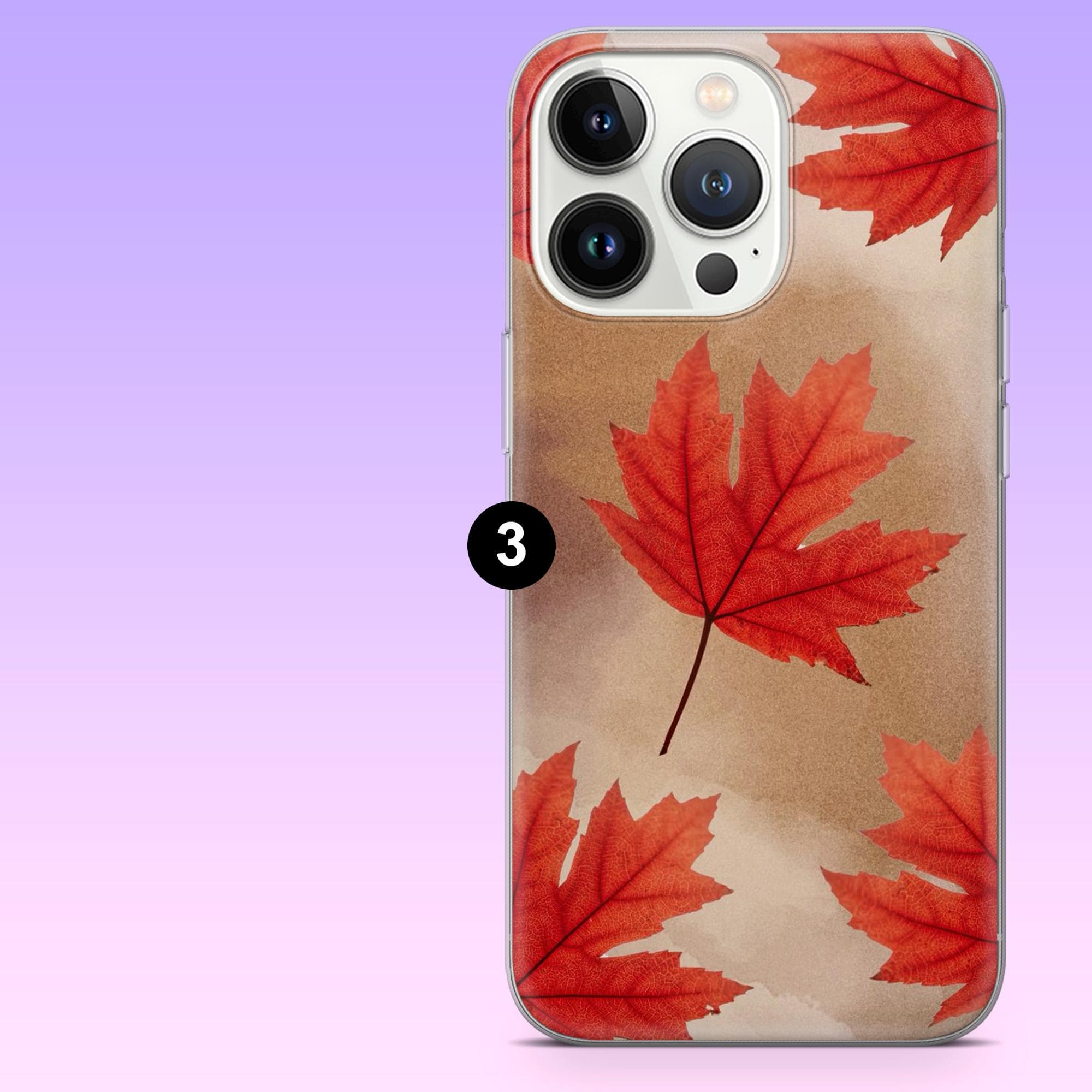 Maple Leaf Phone Case Autumn Cozy Fall Cover for iPhone 17Pro, 16, 15, 14, 13, 12, Samsung S26, S25, S24, S23Fe, A16, A56, Pixel 10, 9Pro - image 5