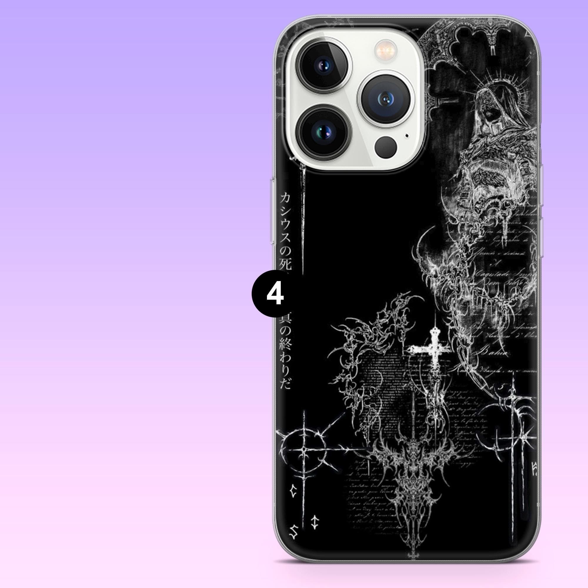 Gothic Sigil Phone Case Cybersigilism Cover for iPhone 17Pro, 16, 15, 14, 13, 12, Samsung S25, S24, S23, S22, A16, A26, A56, Pixel 10, 9Pro - image 5