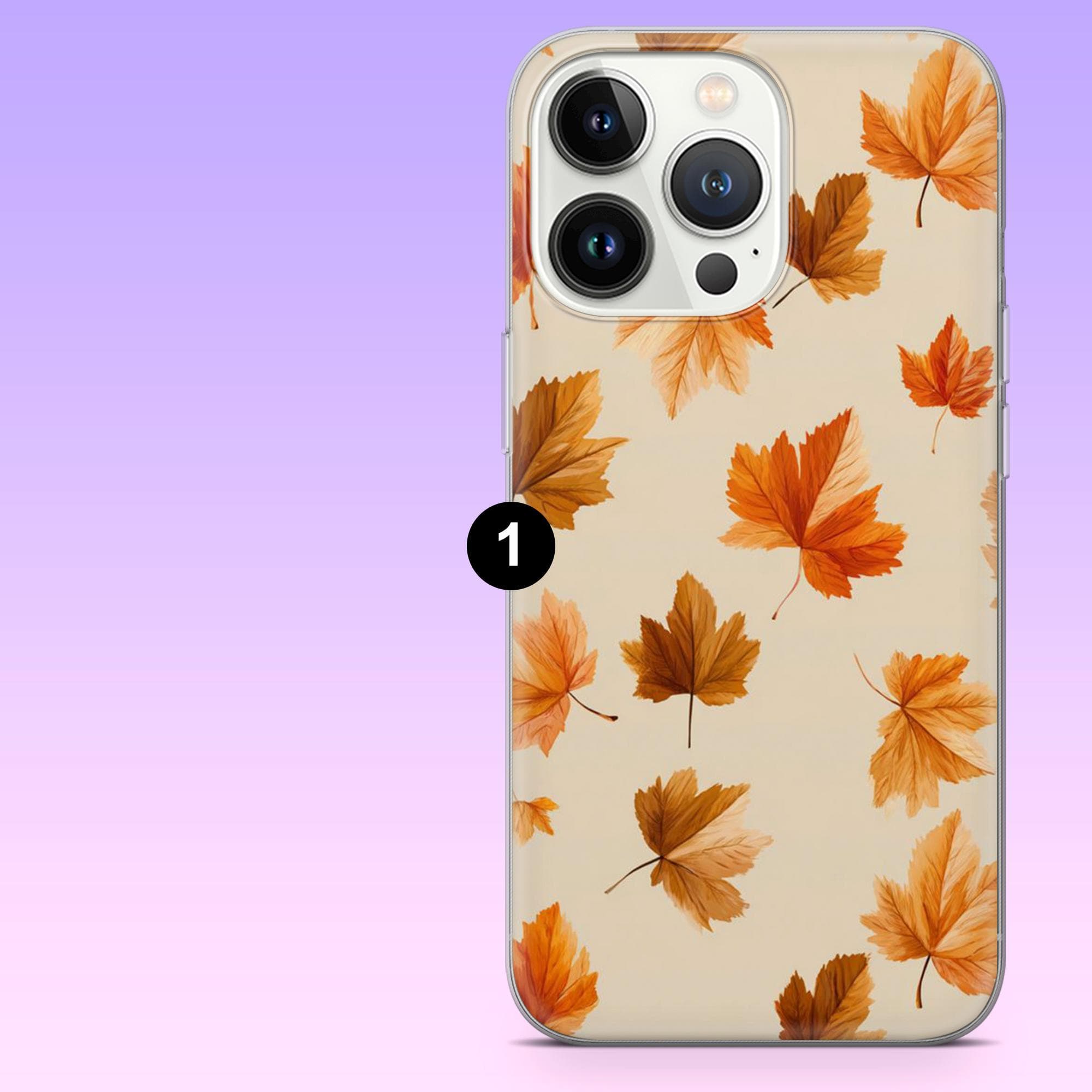 Maple Leaf Phone Case Autumn Cozy Fall Cover for iPhone 17Pro, 16, 15, 14, 13, 12, Samsung S26, S25, S24, S23Fe, A16, A56, Pixel 10, 9Pro - image 3