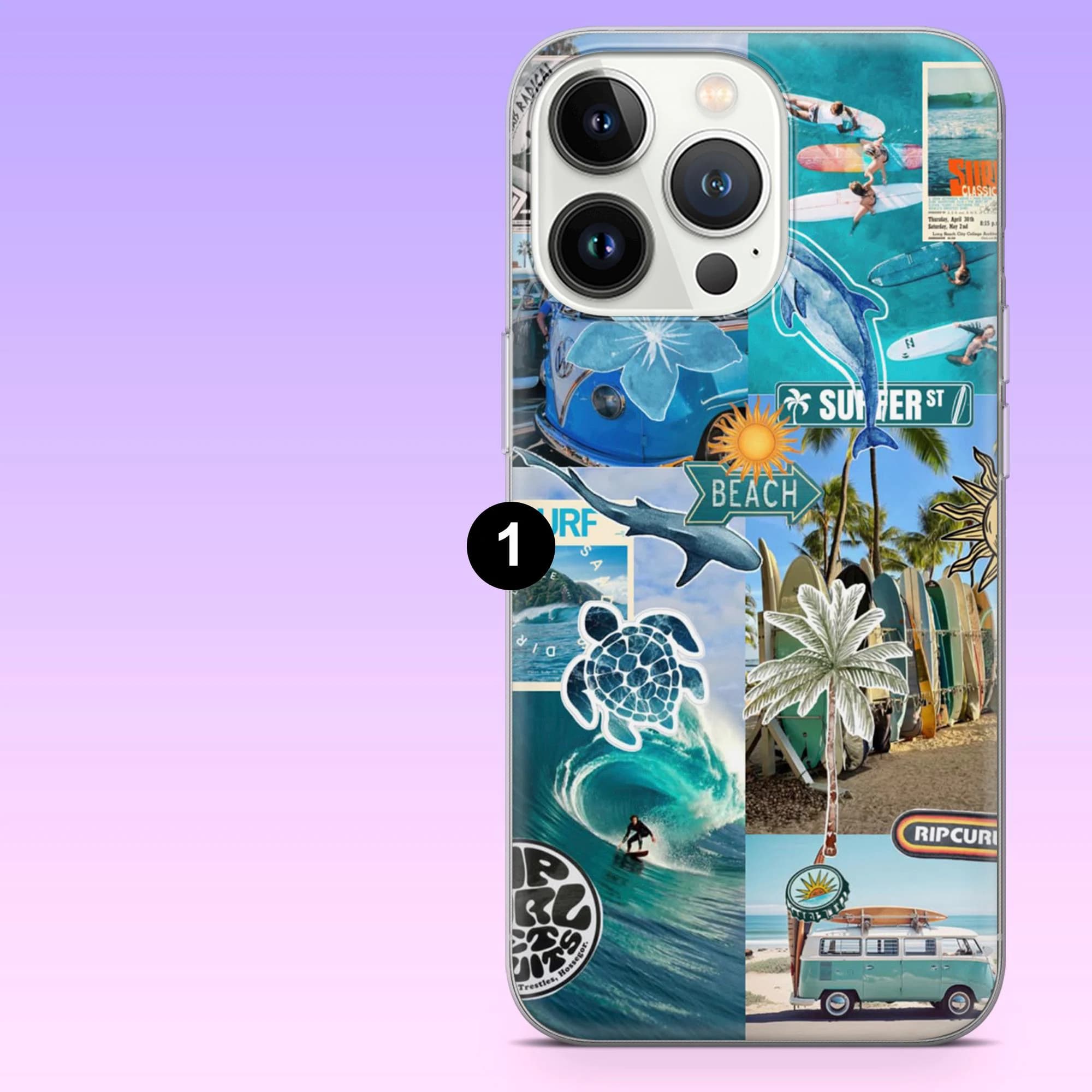 Surfing Phone Case Beachy Surfboard Cover for iPhone 17Pro, 16, 15, 14, 13, 12, Samsung S25, S24, S23Fe, S22, A16, A26, A56, Pixel 10, 9Pro - image 3