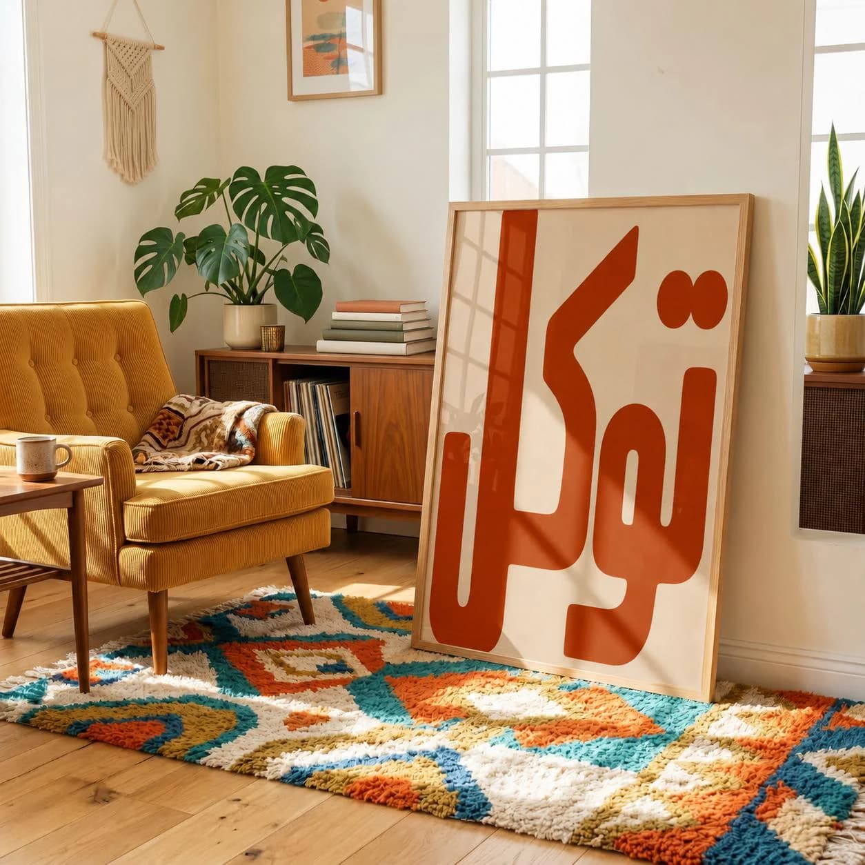 Tawakkul Poster | Islamic Wall Art | Modern Muslim Home Decor | Spiritual Reminder | Arabic Calligraphy | Typography Print | Minimalist Art - image 3