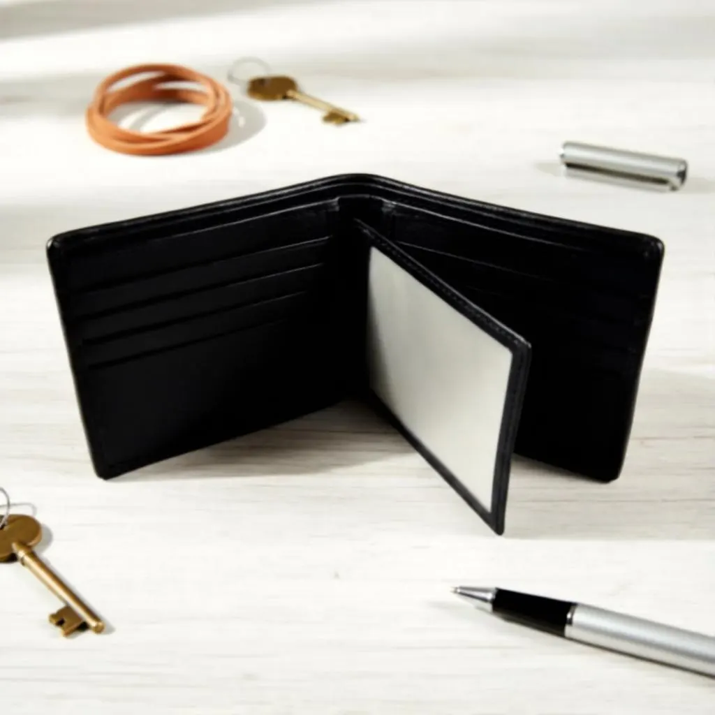 Handmade Stingray Leather Bifold Wallet, Exotic Shagreen, Slim - image 5