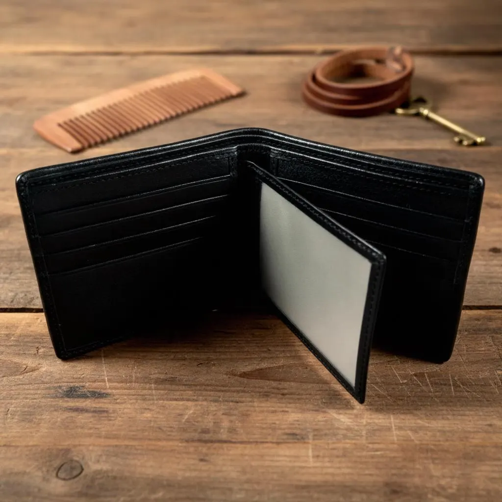 Handmade Green Stingray Leather Bifold Wallet, Exotic Luxury - image 4