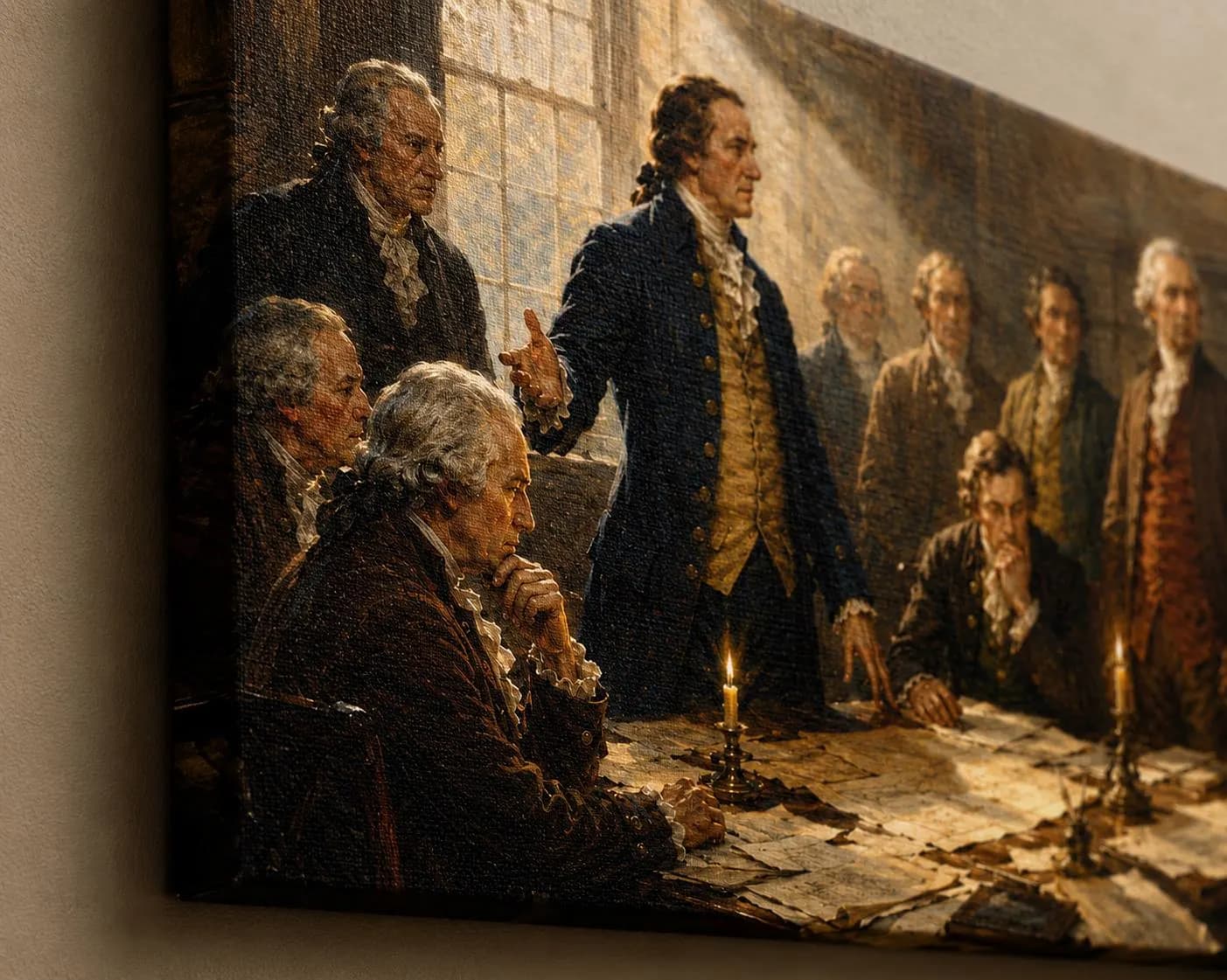 Independence Chosen Canvas Print, Revolutionary War History Art, 1776 to 2026 Collection - image 5
