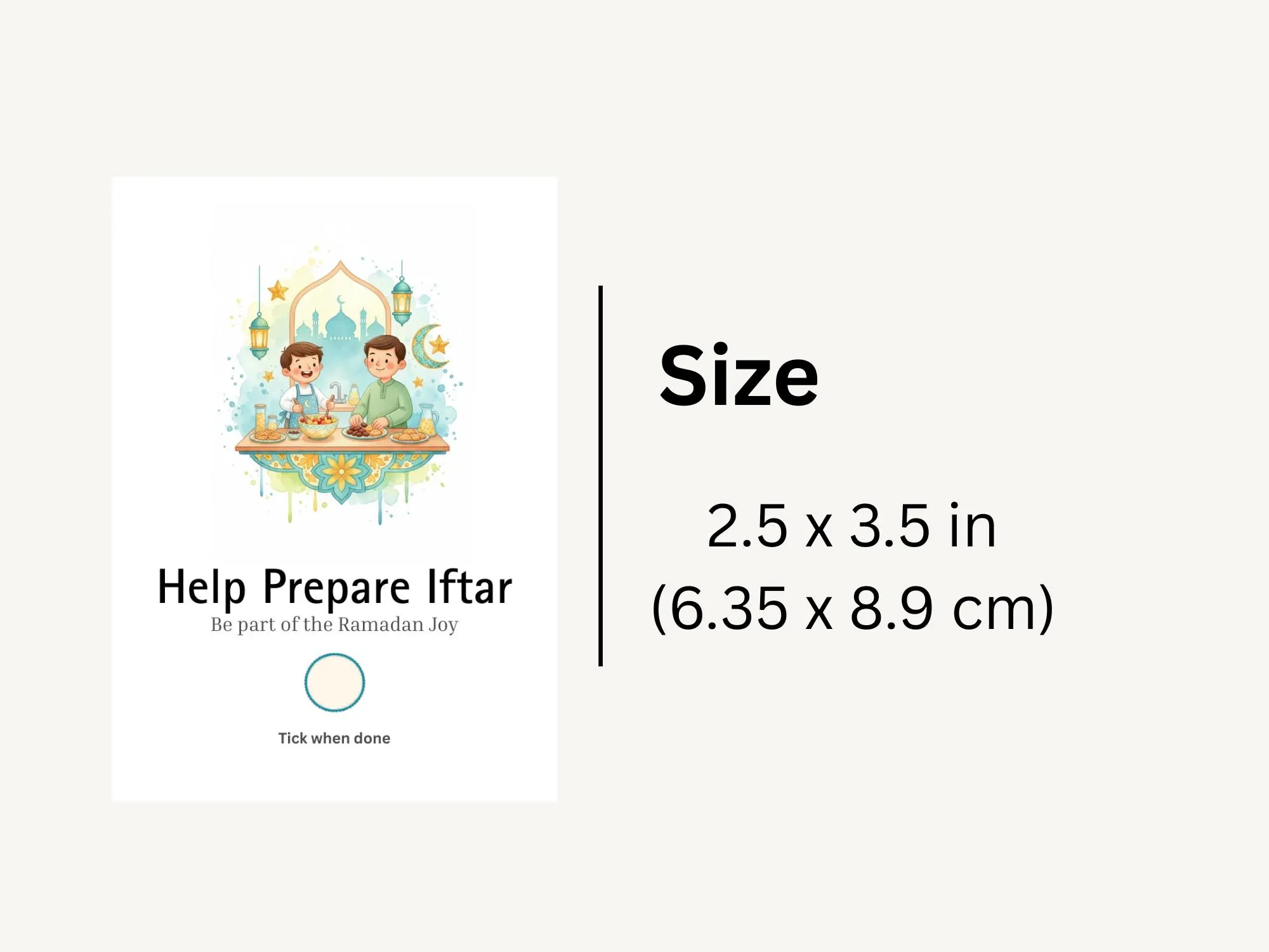 30 Ramadan Good Deed Cards for Kids, Islamic Activity (Printable PDF) - image 5