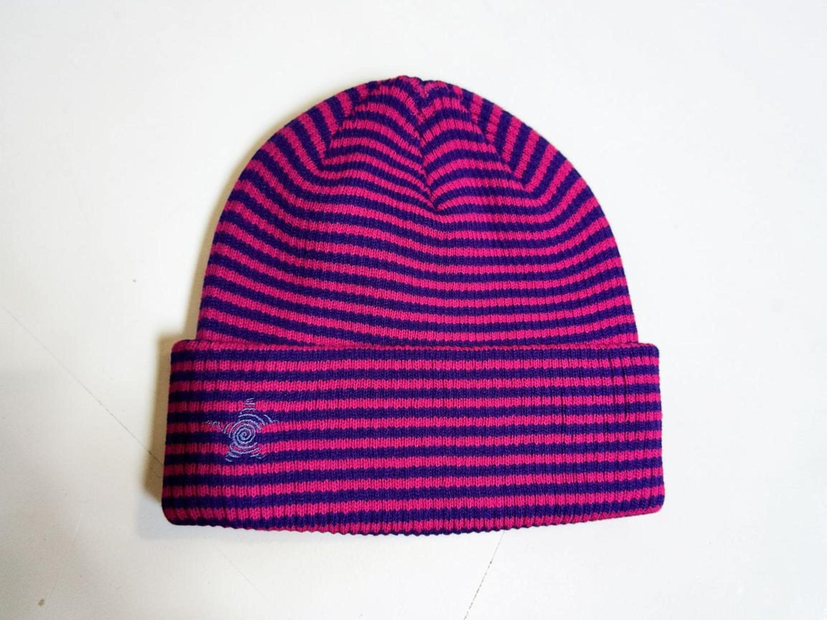 Striped Knit Beanie Hat | Soft Ribbed Skull Cap, Unisex Warm Everyday Style - image 3