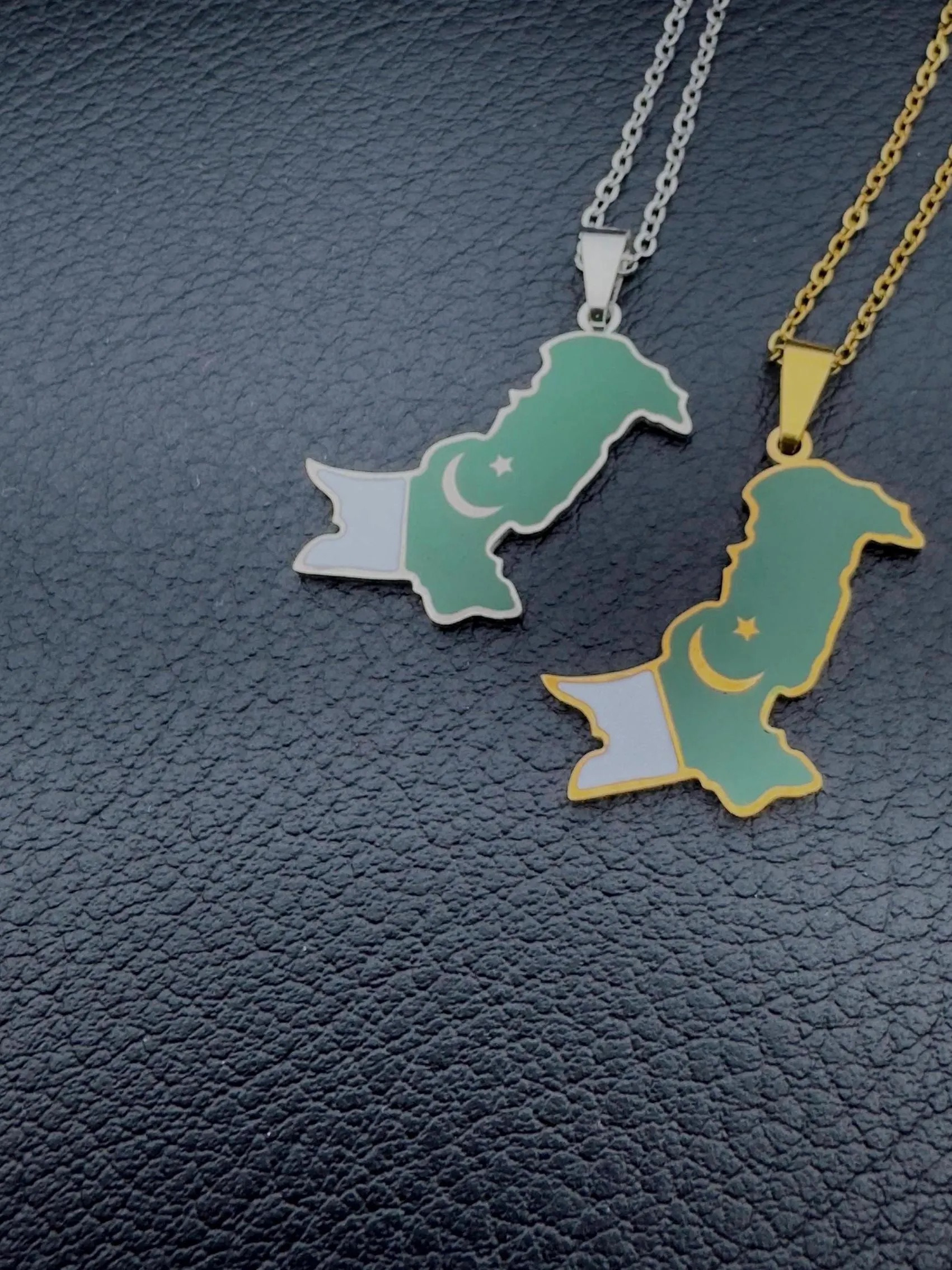 Pakistan Map Necklace | Car Hanger, Pakistani Pride Gift - image 5