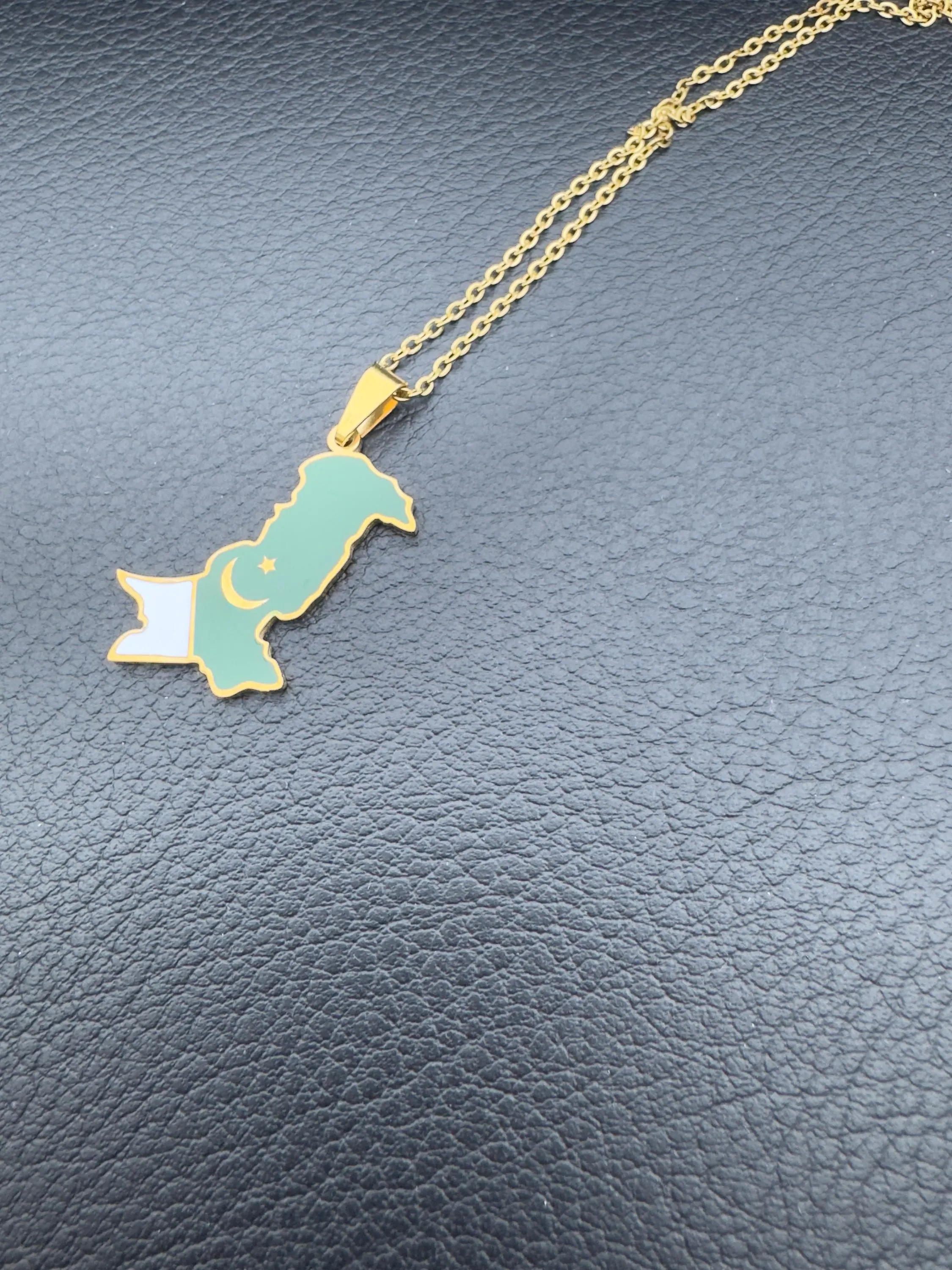 Pakistan Map Necklace | Car Hanger, Pakistani Pride Gift