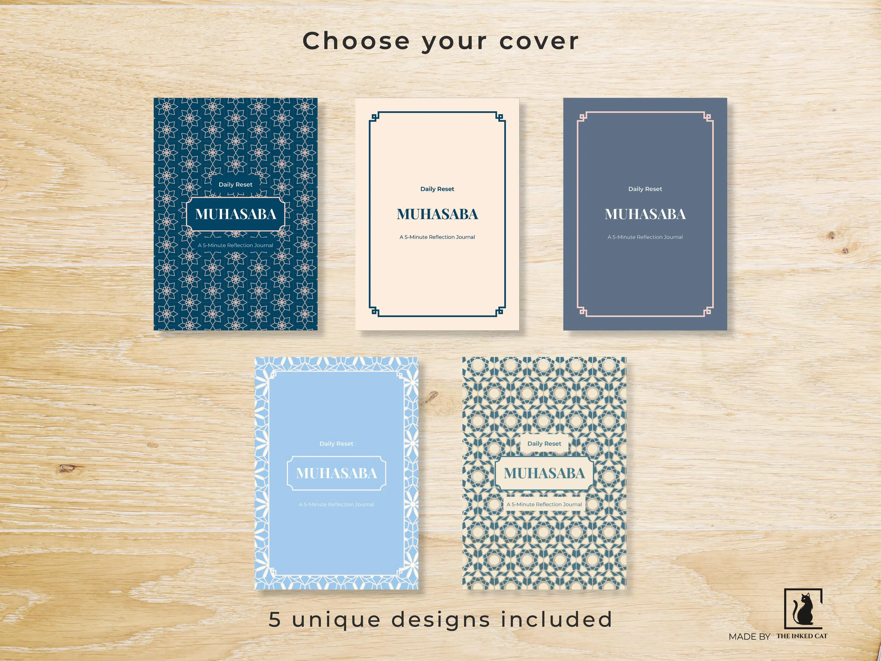 Daily Reflection Journal Printable | Self Reflection Journal | Gratitude Journal | A5 - Letter PDF Printable | Muhasaba Journal for Woman - image 5