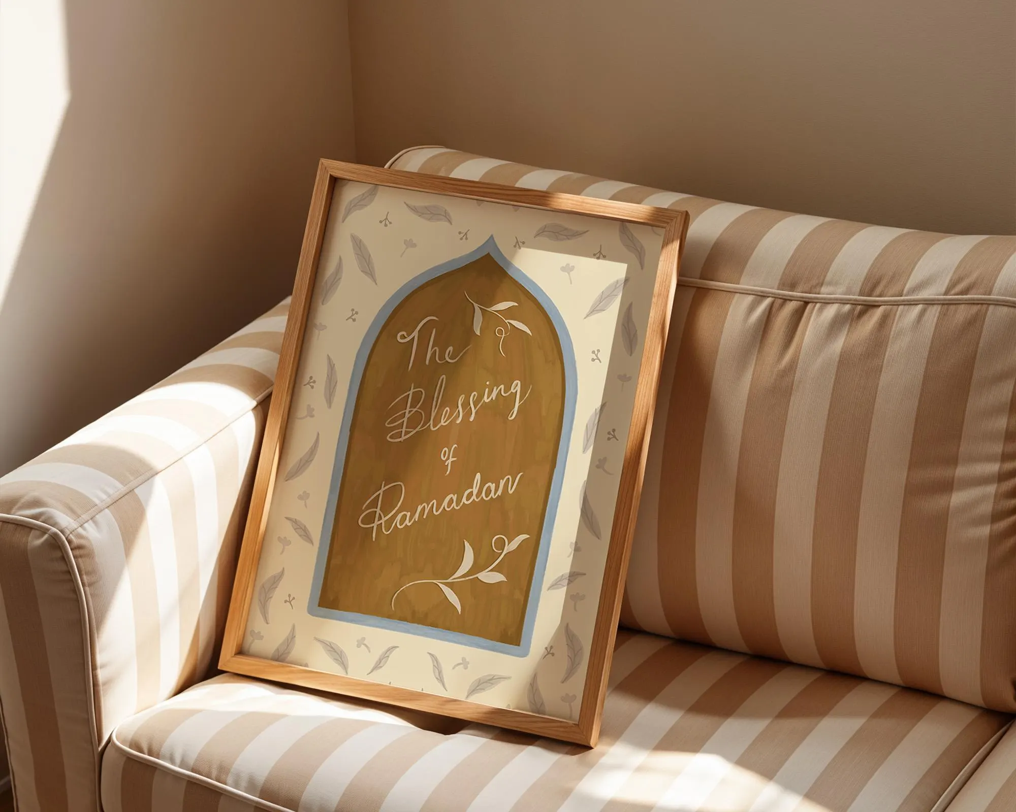 Ramadan Blessing Art Print | Muslim Home Decor (Digital Download)