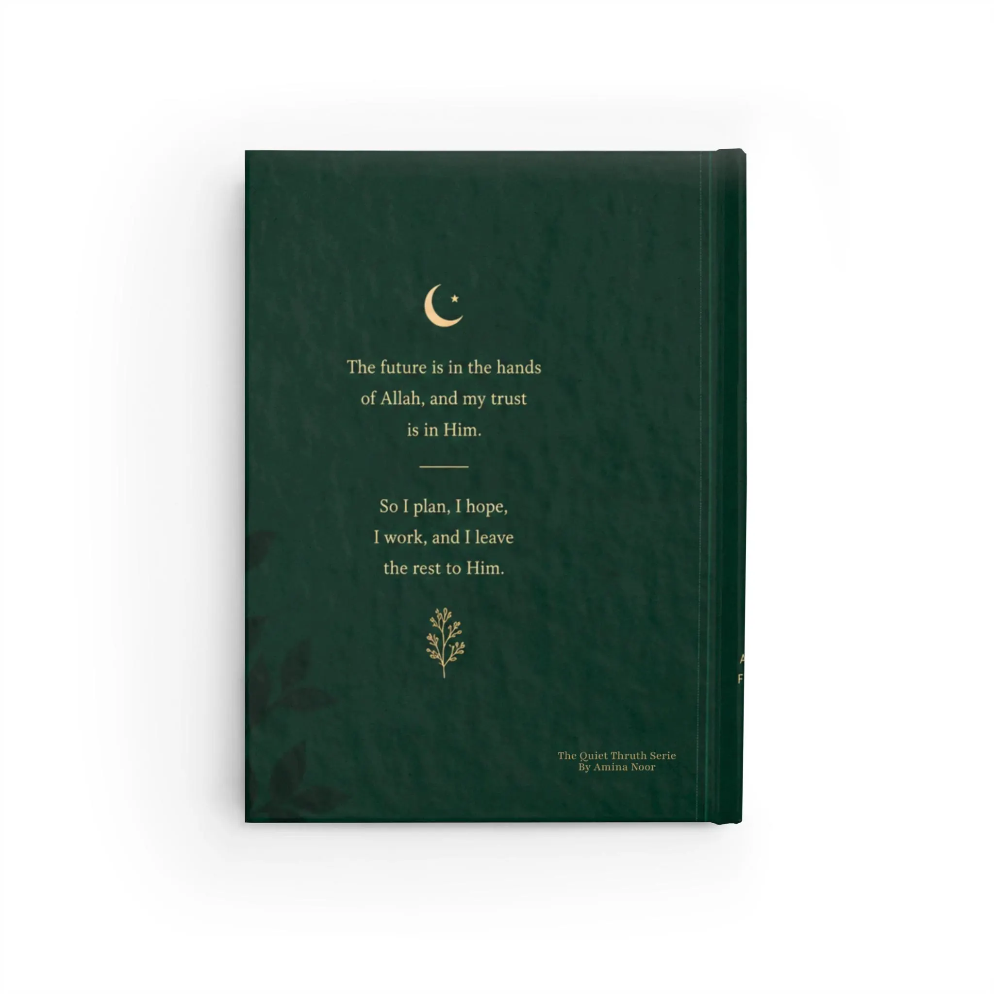 Muslim Journal for Women, Islamic Diary, Hardcover Lined Notebook, Muslim Gift for Her, Ramadan Journal, My Mind Has a Lot to Say - image 2