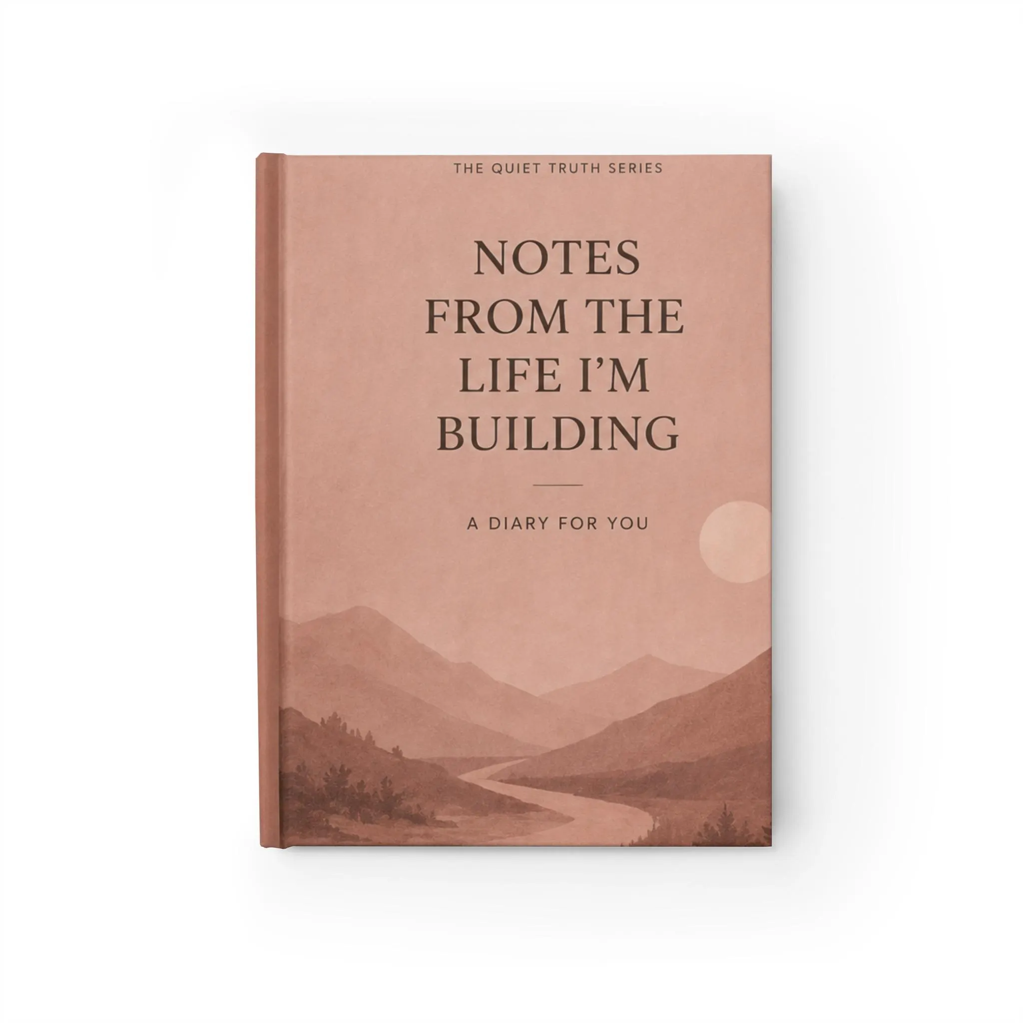 Hardcover Journal for Women, Lined Writing Notebook, Personal Diary, Gift for Her