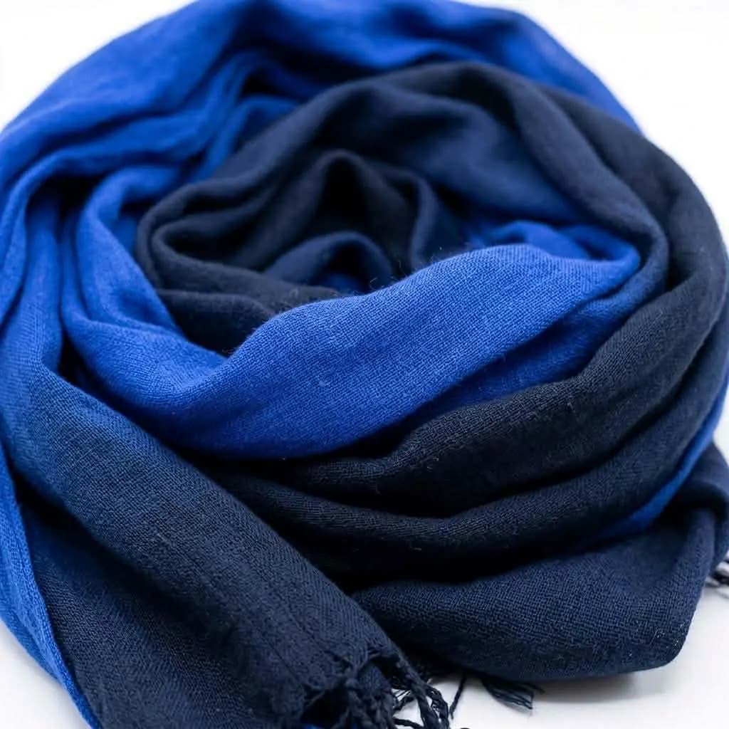 Blue Tuareg Scarf (Sahara Cheche) – Desert Head Scarf – Berber Cotton Wrap – Boho Ethnic Shawl – Unisex Travel Accessory Gift - image 5