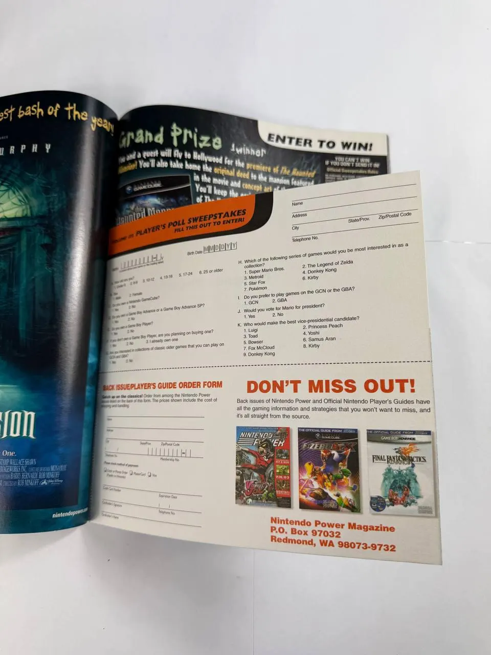 Nintendo Power Magazine #173 with Pokemon Eon Ticket and TMNT Poster - image 4