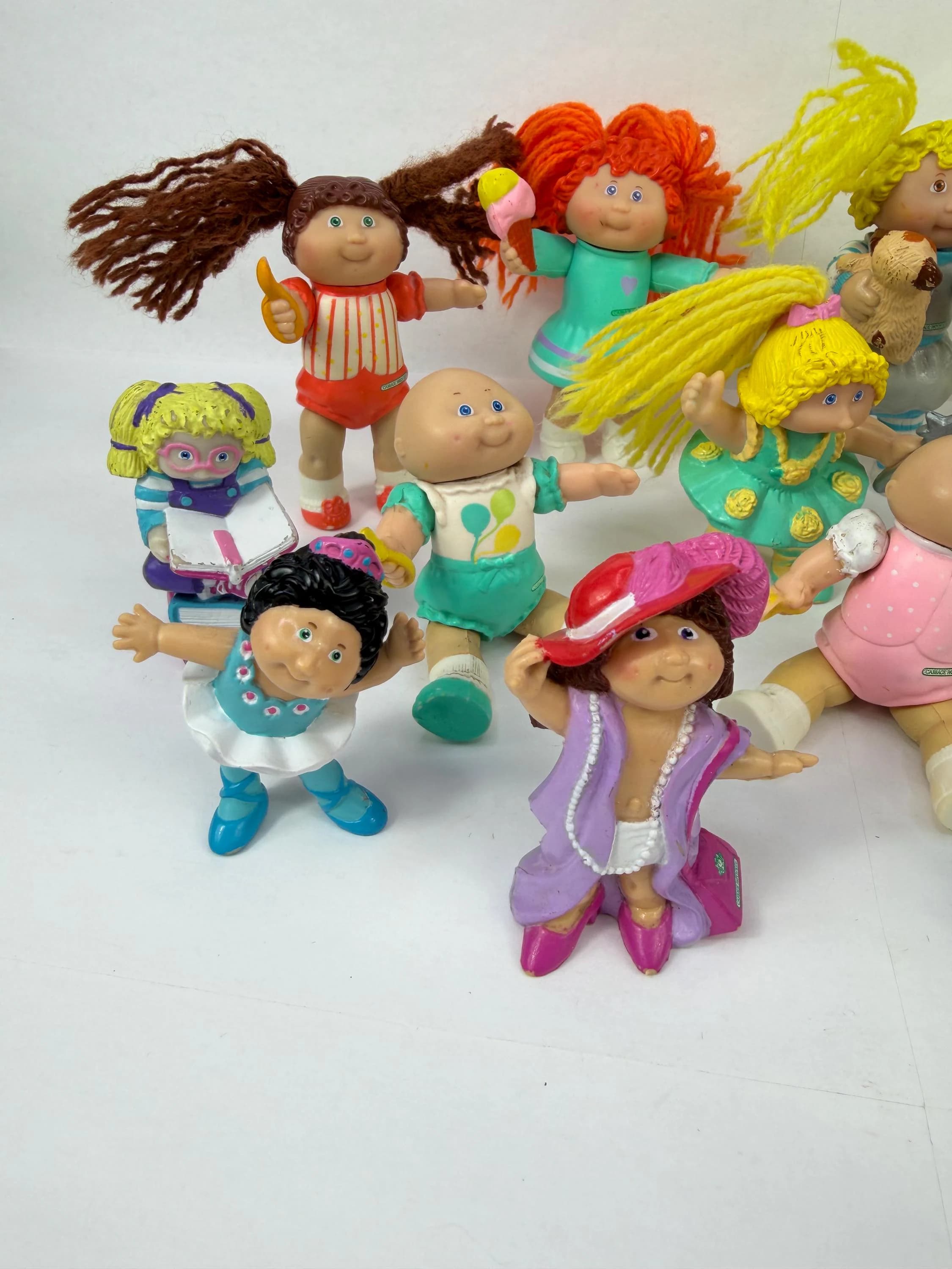 Vintage Cabbage Patch Kids Mini Figures Lot of 17 OAA Inc 1980s Collectible Dolls - image 5
